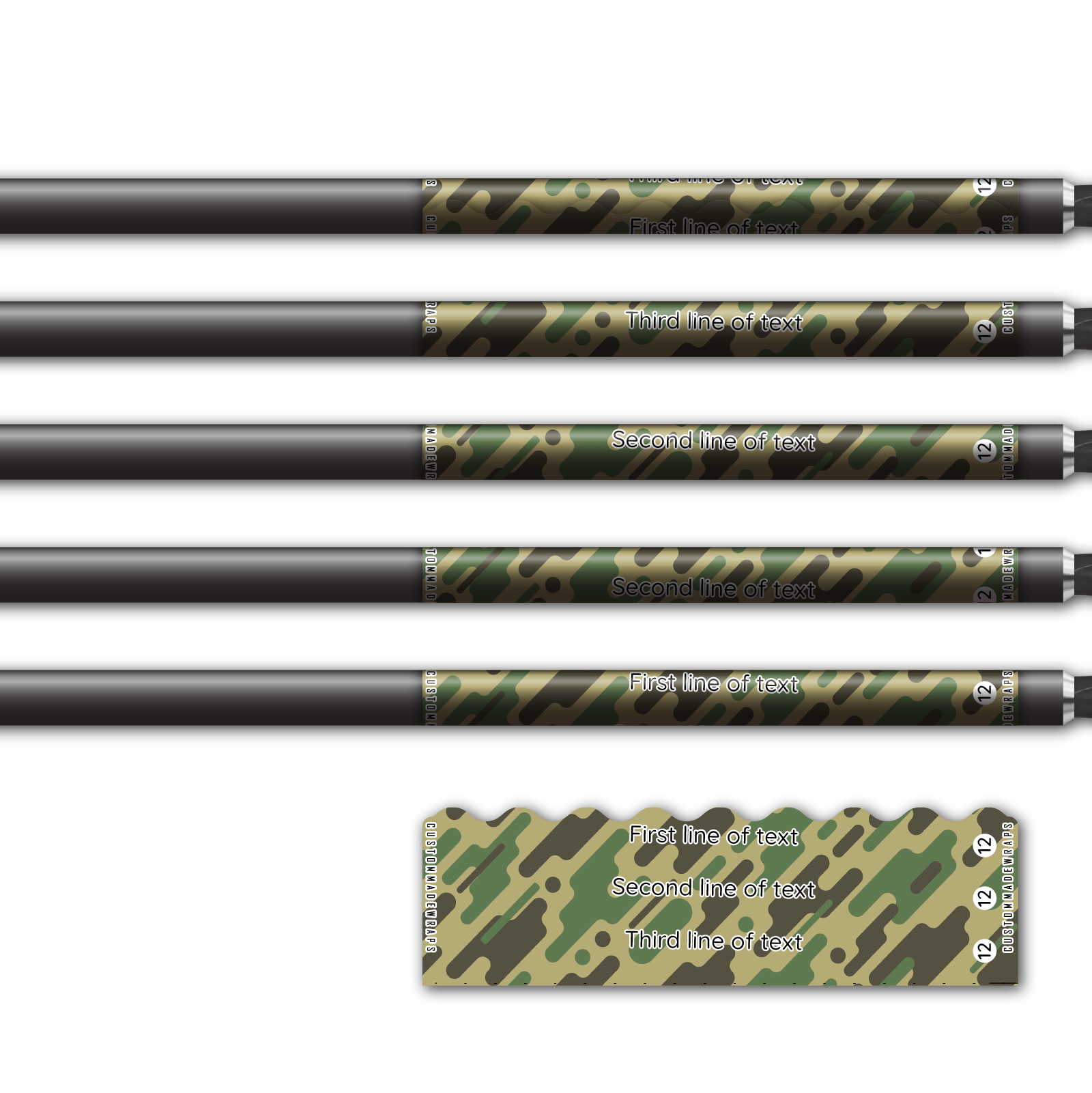 Alternative view of Shorty - Camo Tactical