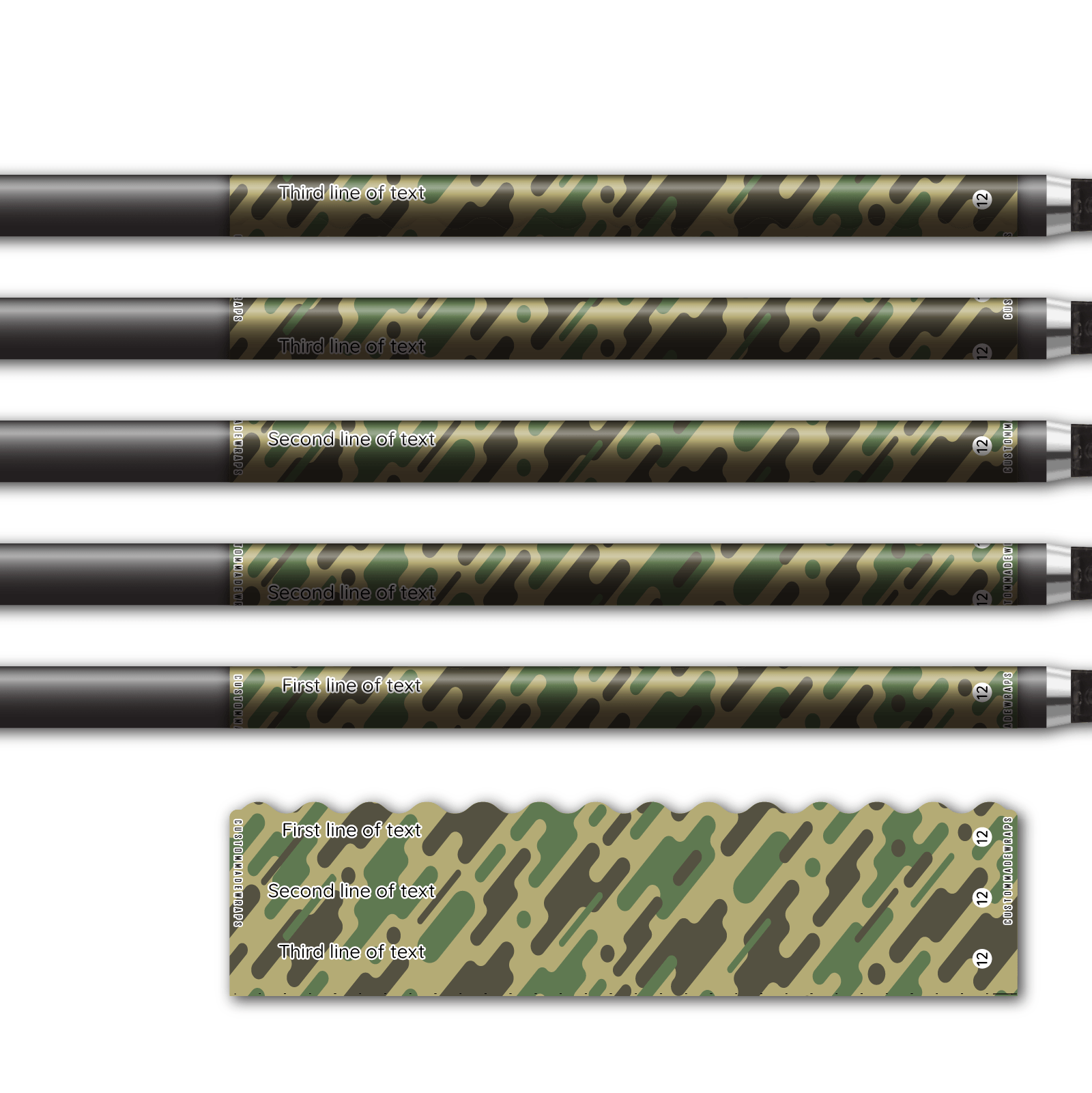 Alternative view of Wave Edge - Camo Tactical