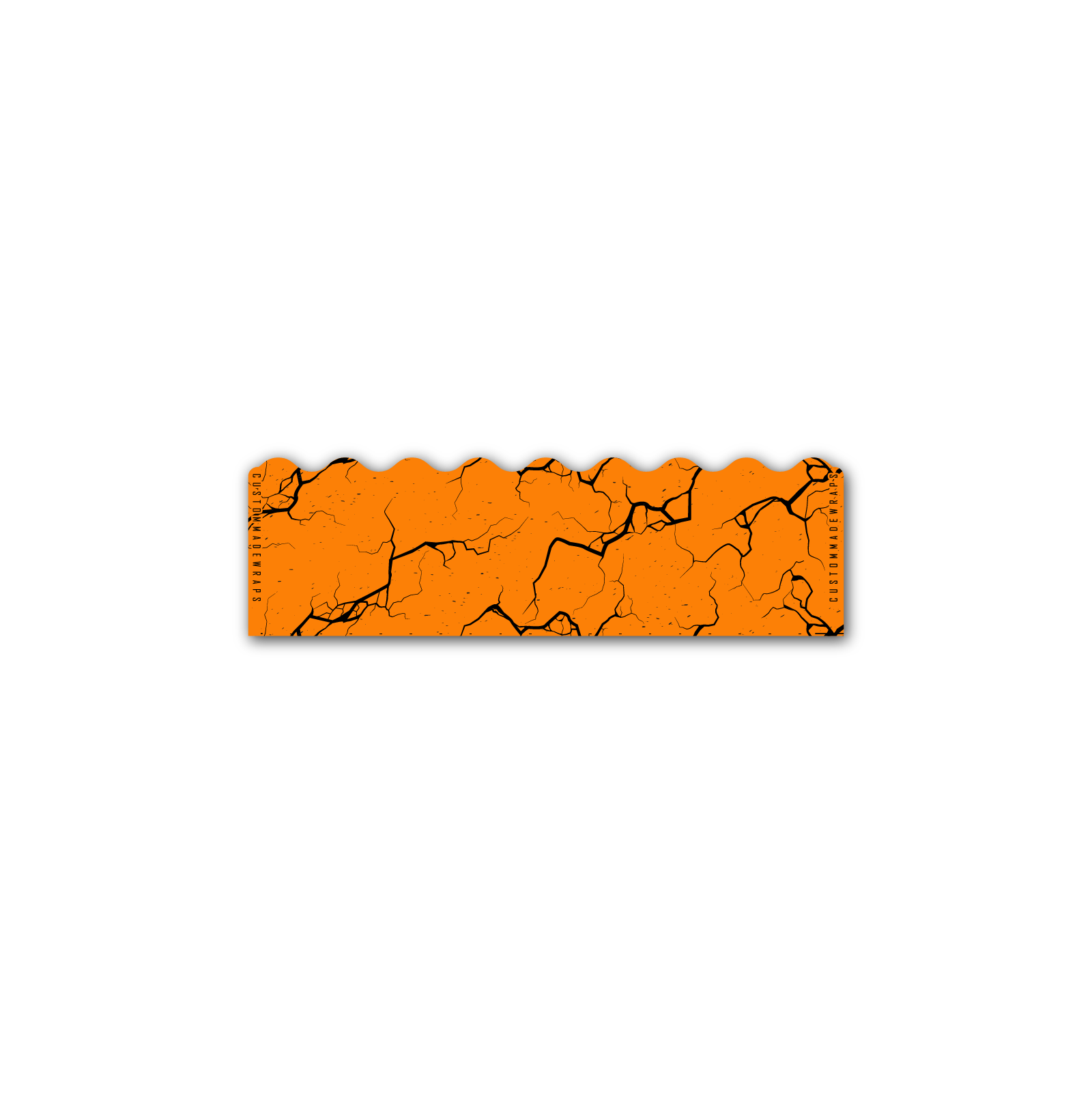 Shorty - Shattered Fluor Orange