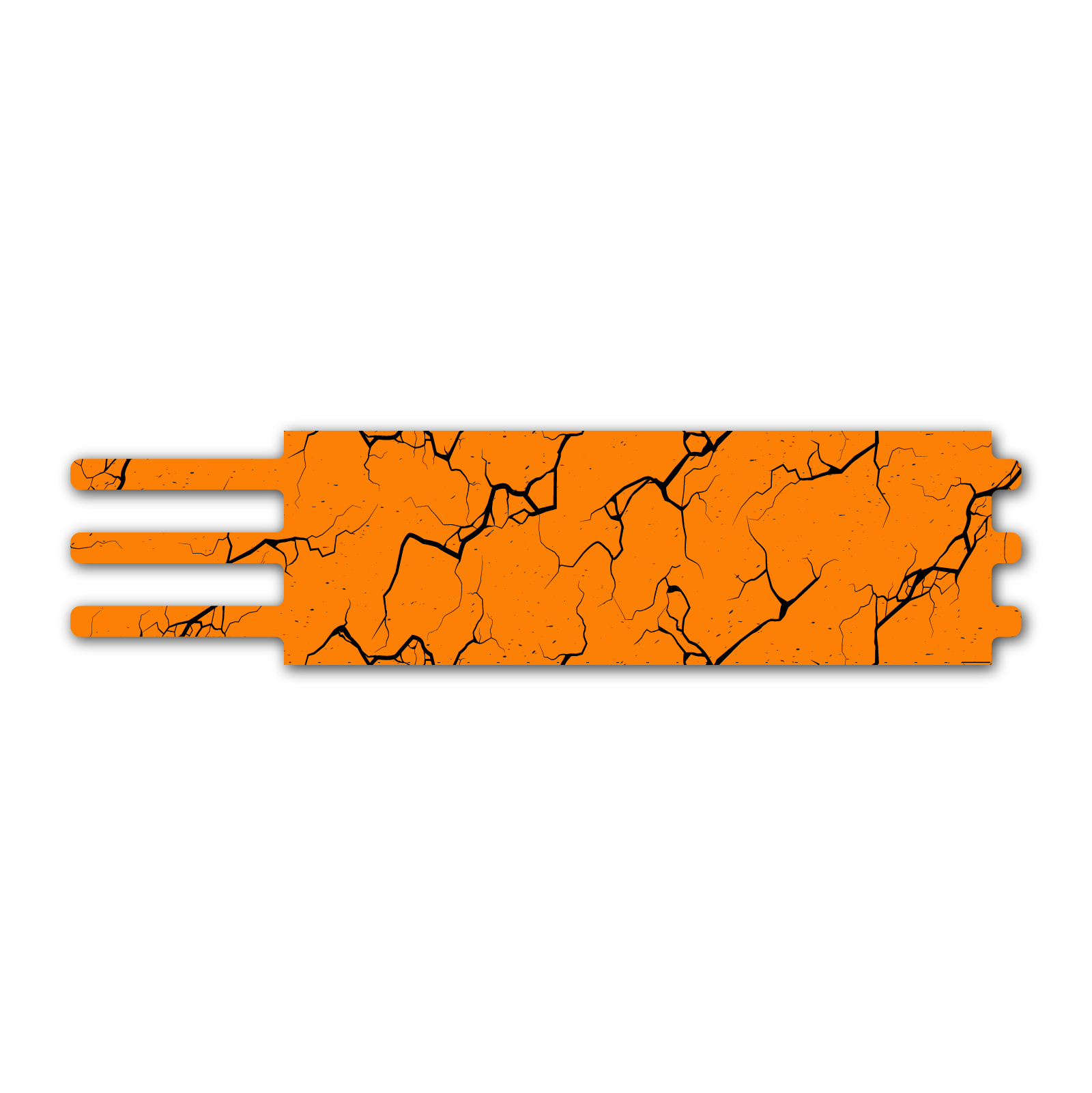 Ultralight - Shattered Fluor Orange