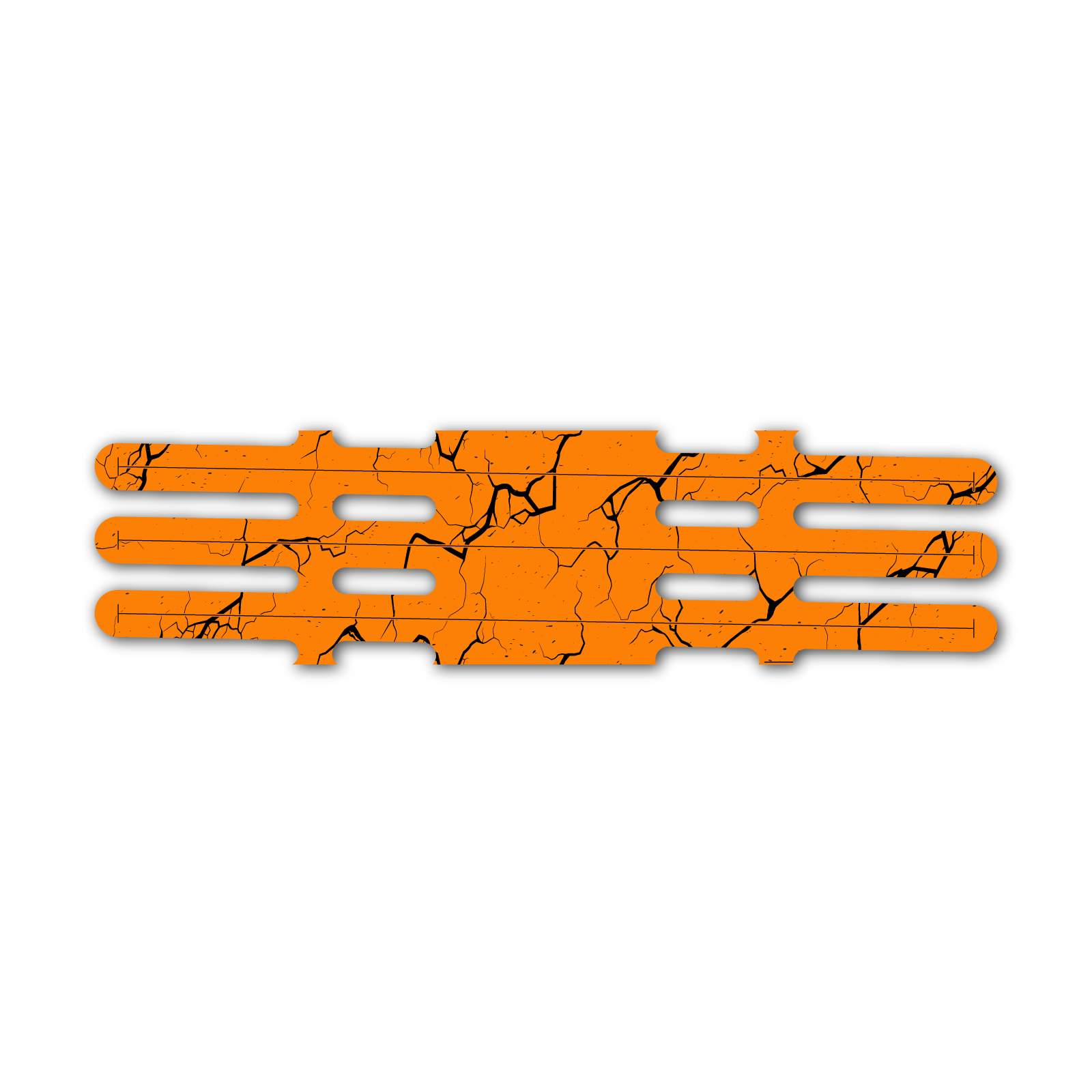 Vortex - Shattered Fluor Orange