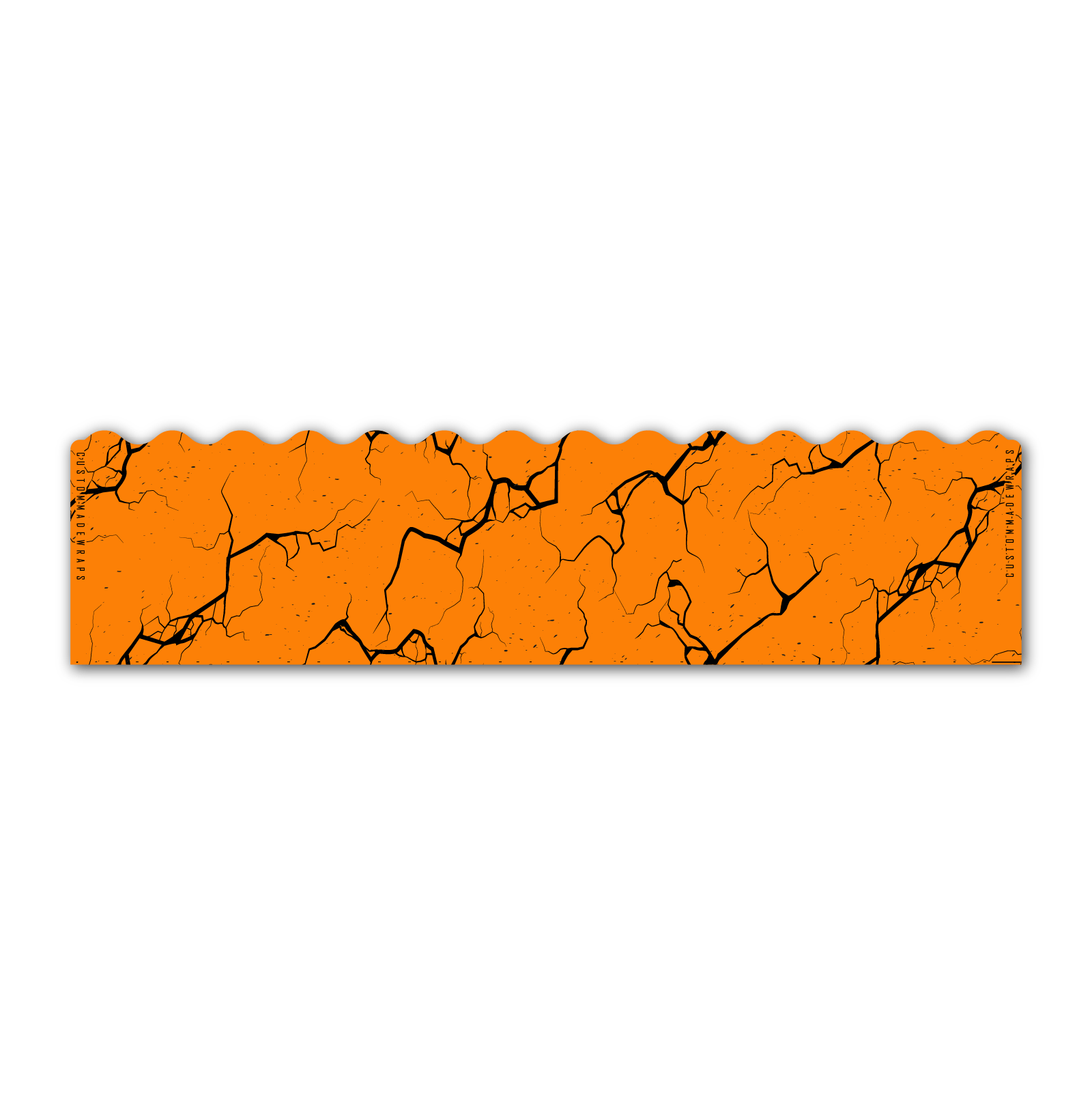 Wave Edge - Shattered Fluor Orange
