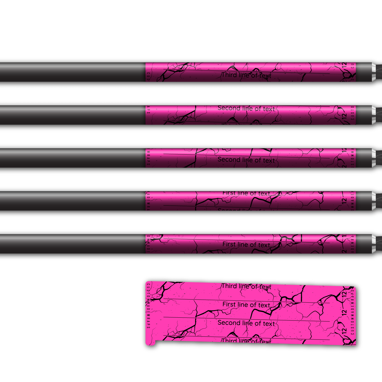 Alternative view of Spin Elite - Shattered Fluor Pink