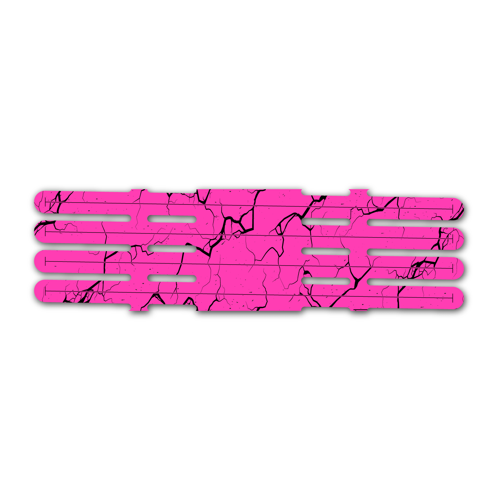 4 Fletch Vortex - Shattered Fluor Pink