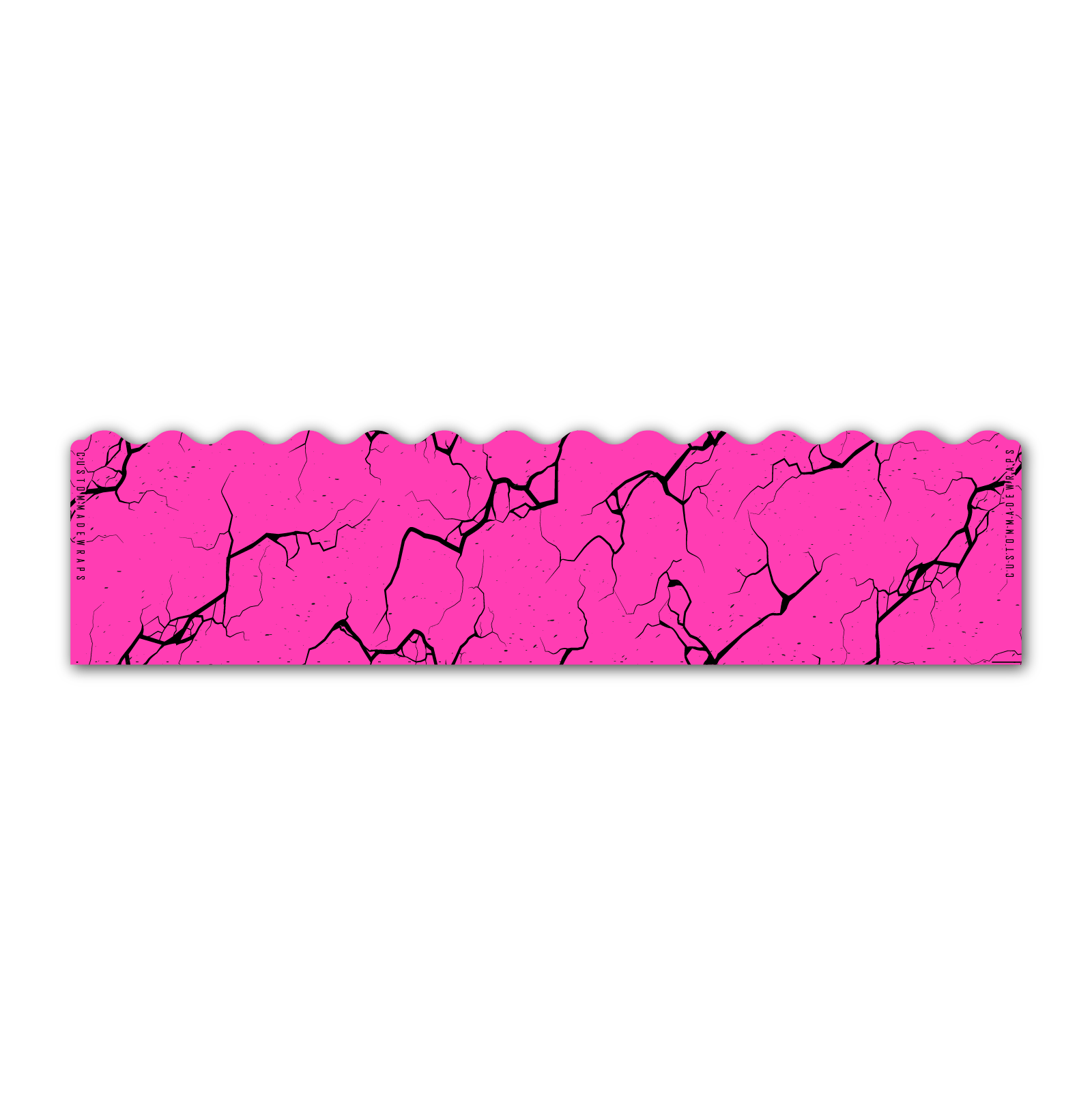 Wave Edge - Shattered Fluor Pink