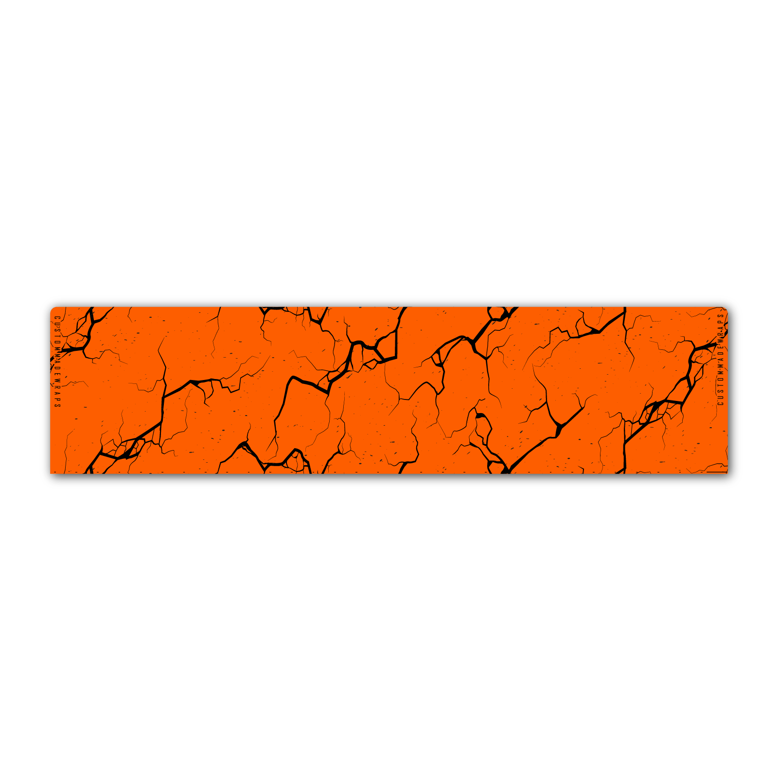 Regular - Shattered Fluor Red Orange