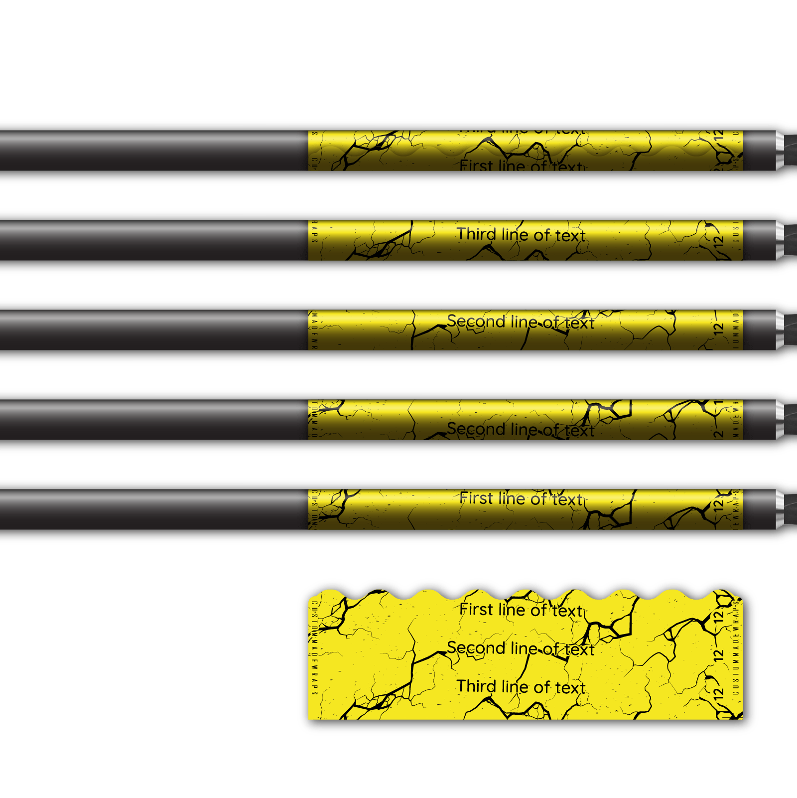 Alternative view of Shorty - Shattered Fluor Yellow