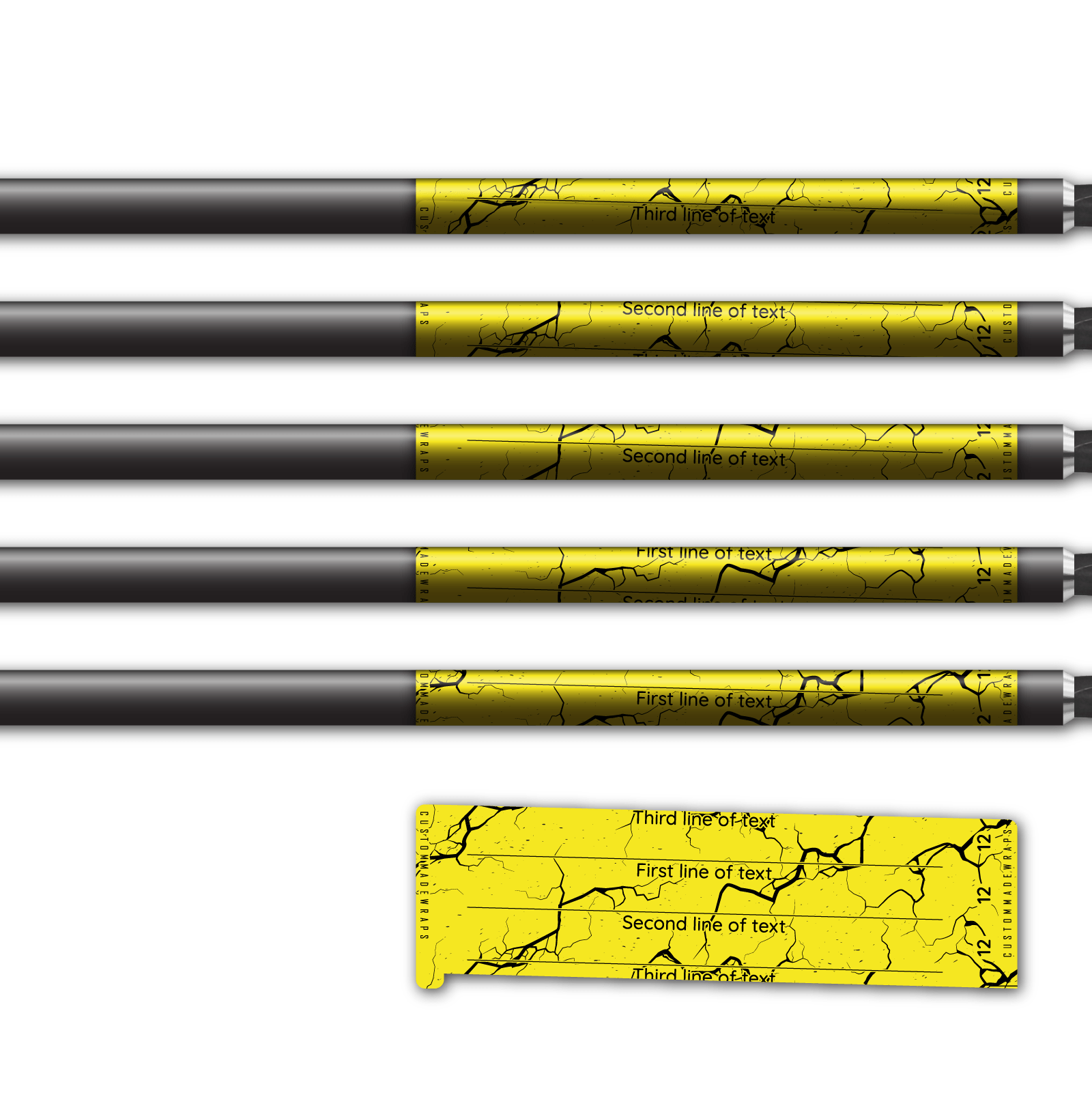 Alternative view of Spin Elite - Shattered Fluor Yellow
