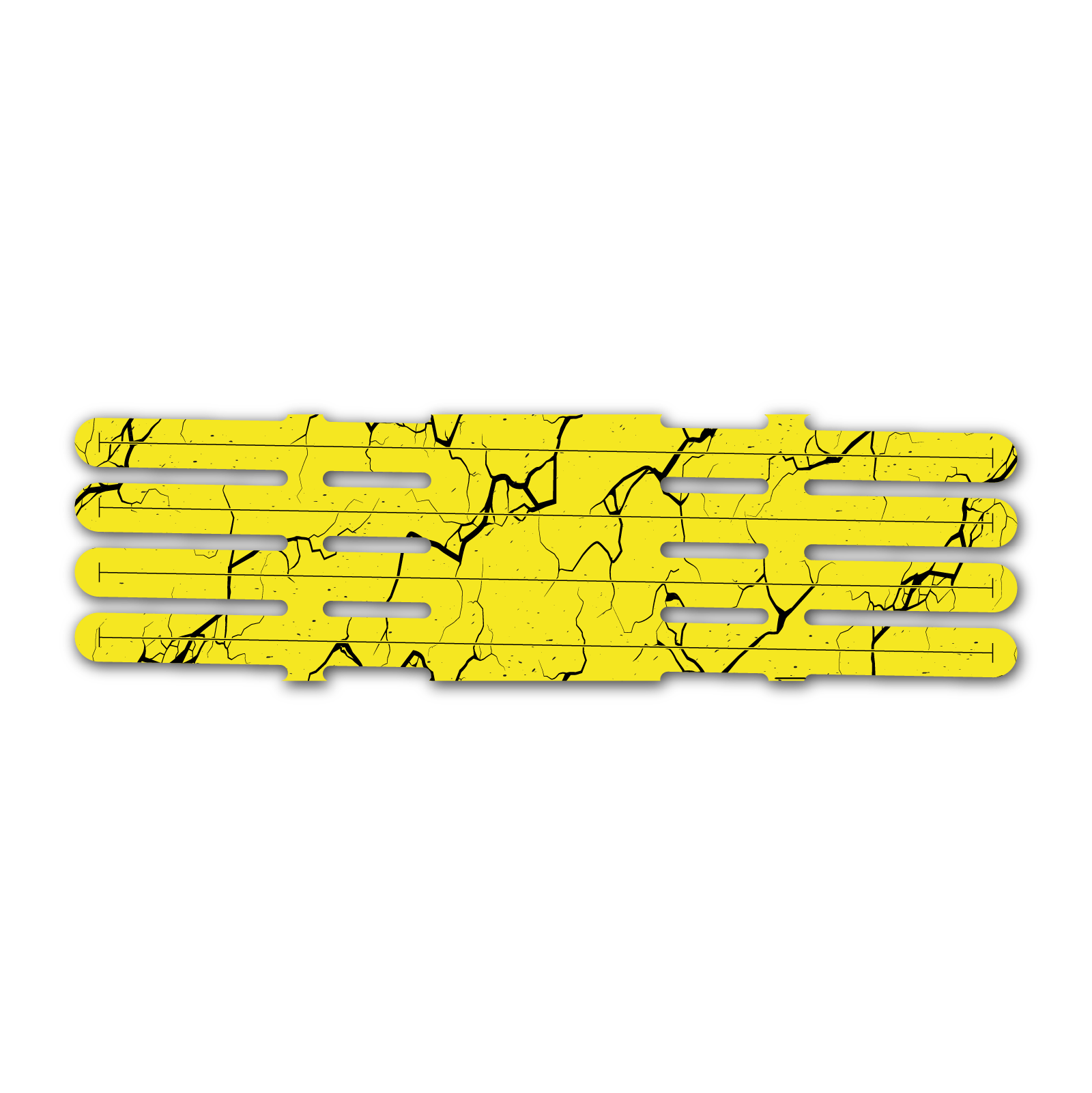 4 Fletch Vortex - Shattered Fluor Yellow