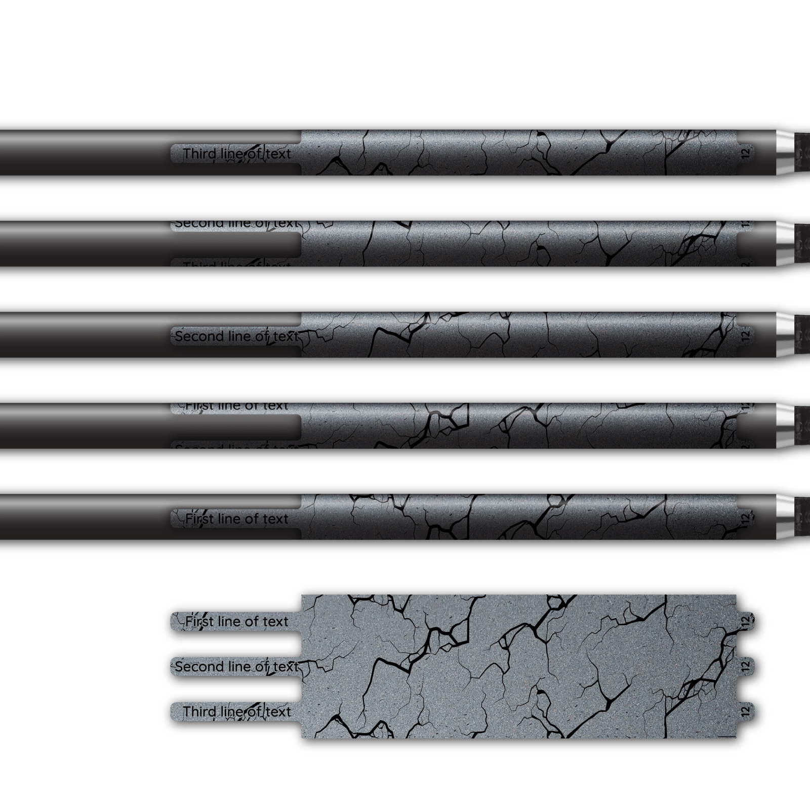 Alternative view of Ultralight - Shattered Metallic Silver