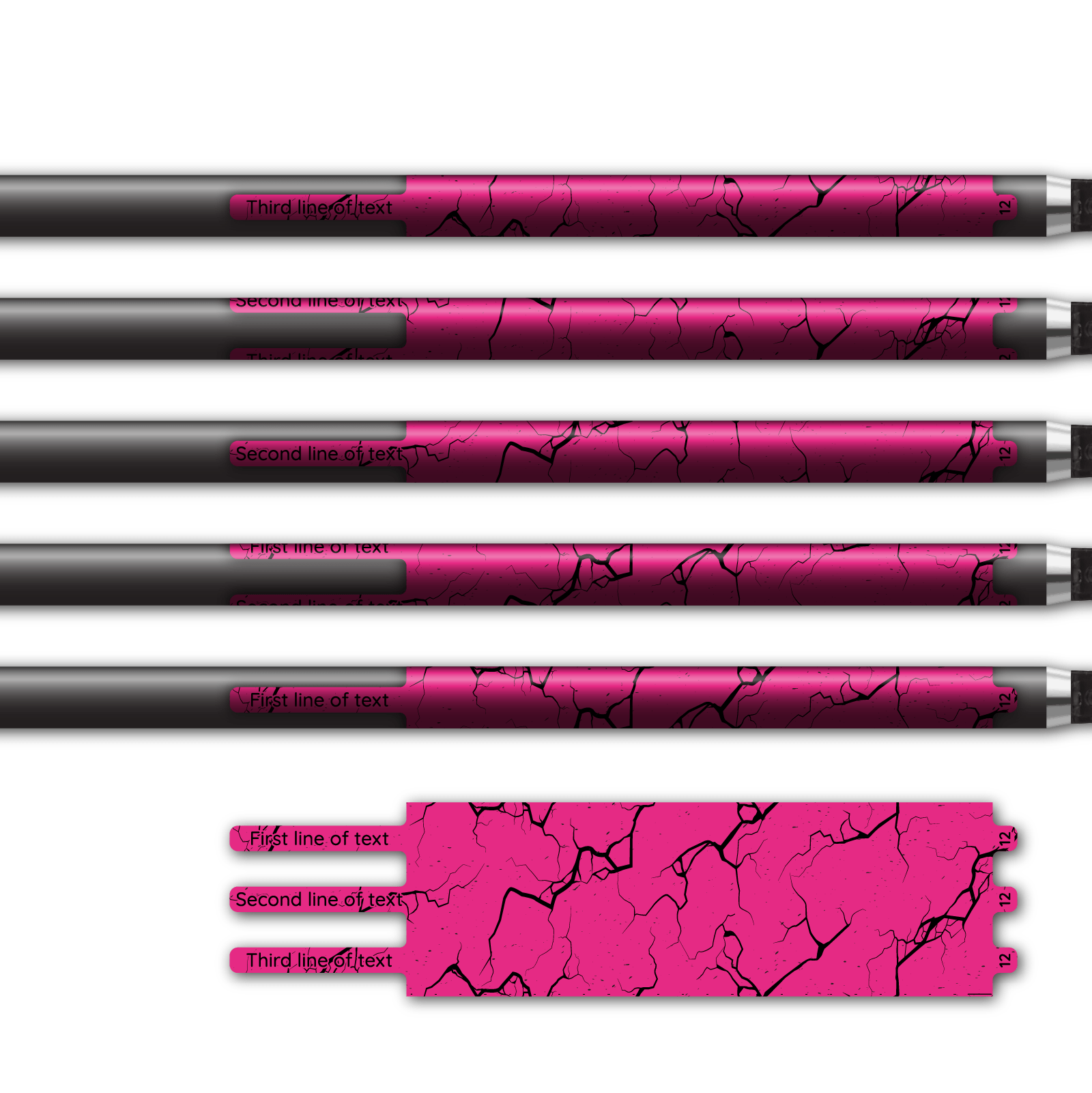 Alternative view of Ultralight - Shattered Magenta