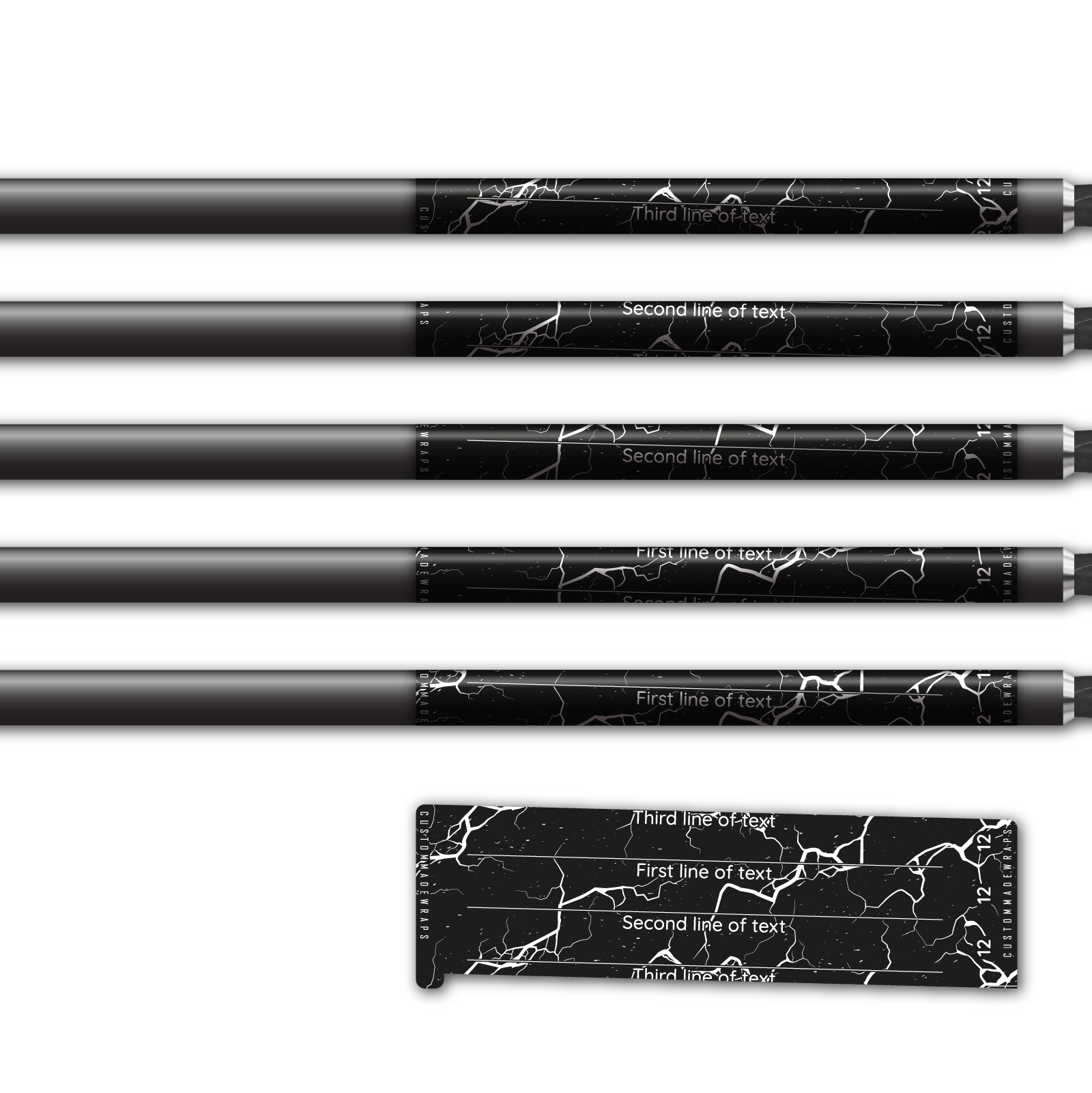 Alternative view of Spin Elite - Shattered Matt Black
