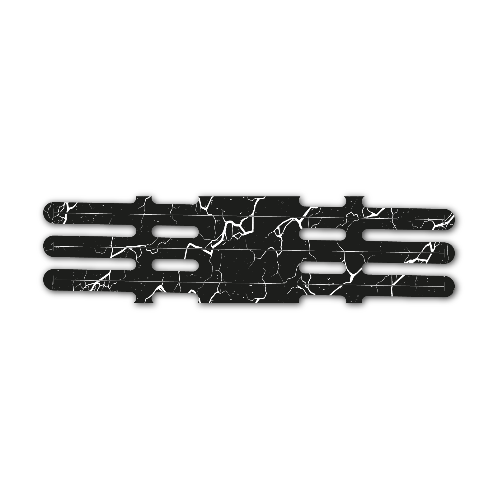 Vortex - Shattered Matt Black