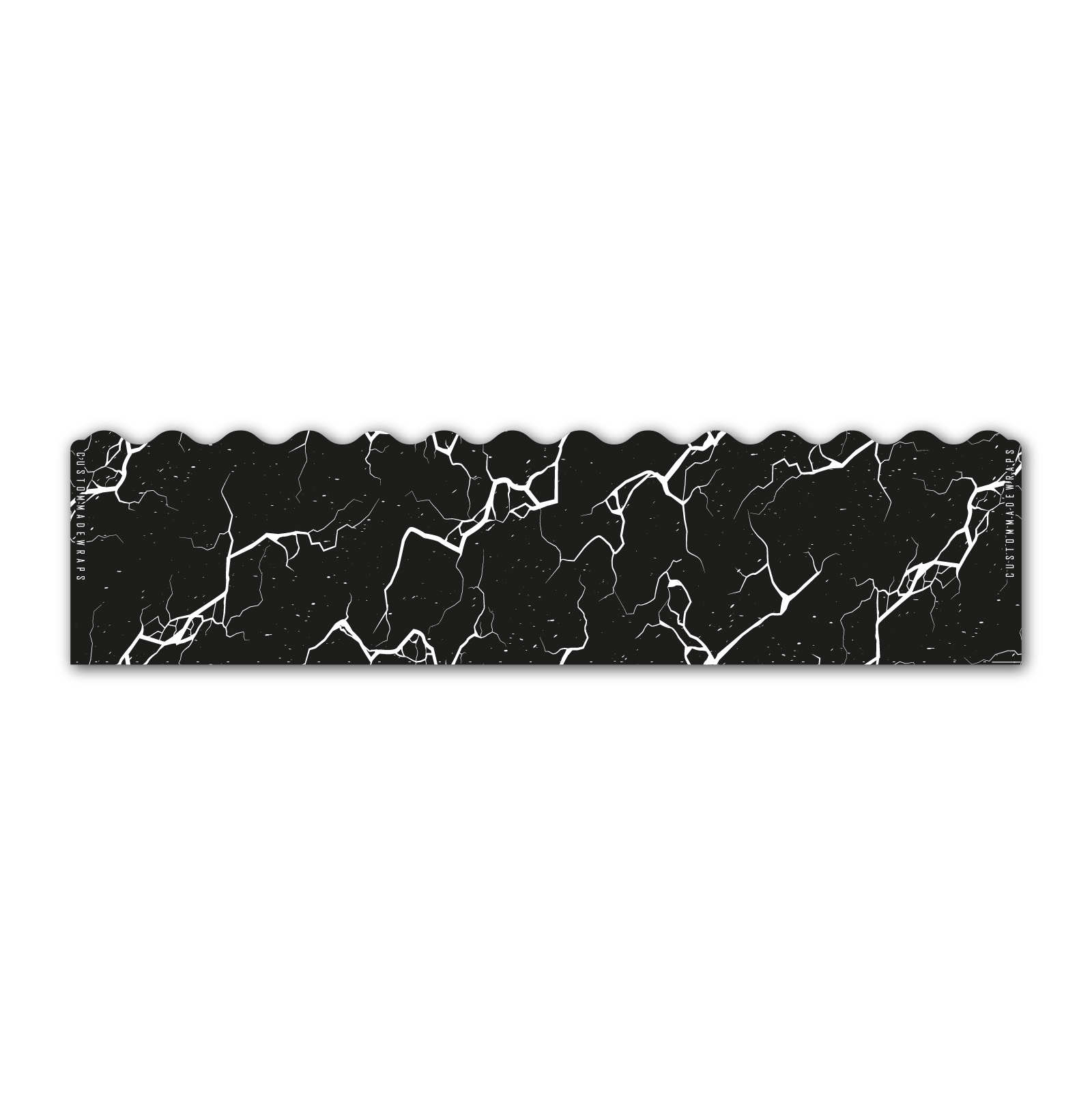 Wave Edge - Shattered Matt Black