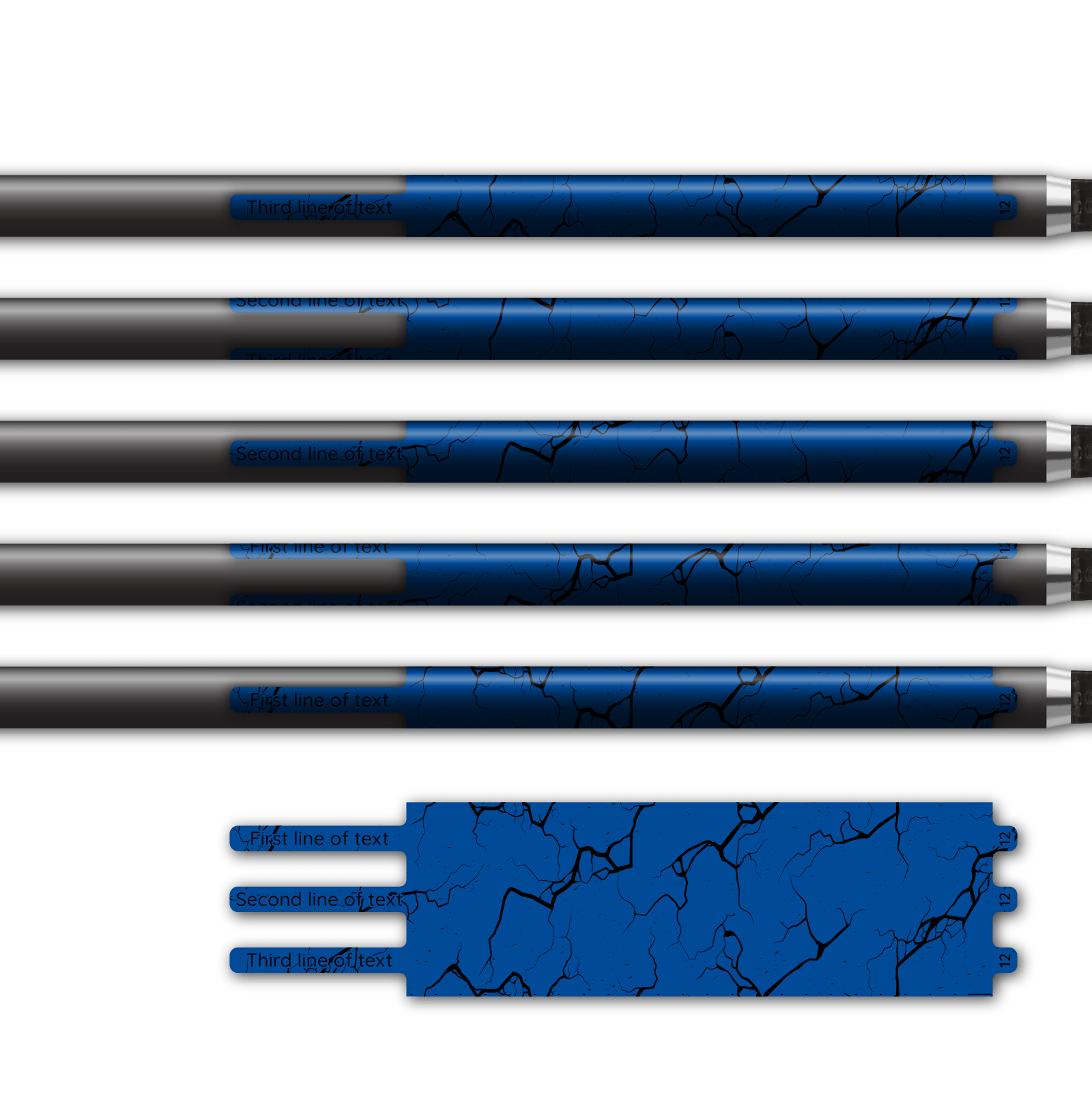 Alternative view of Ultralight - Shattered Blue