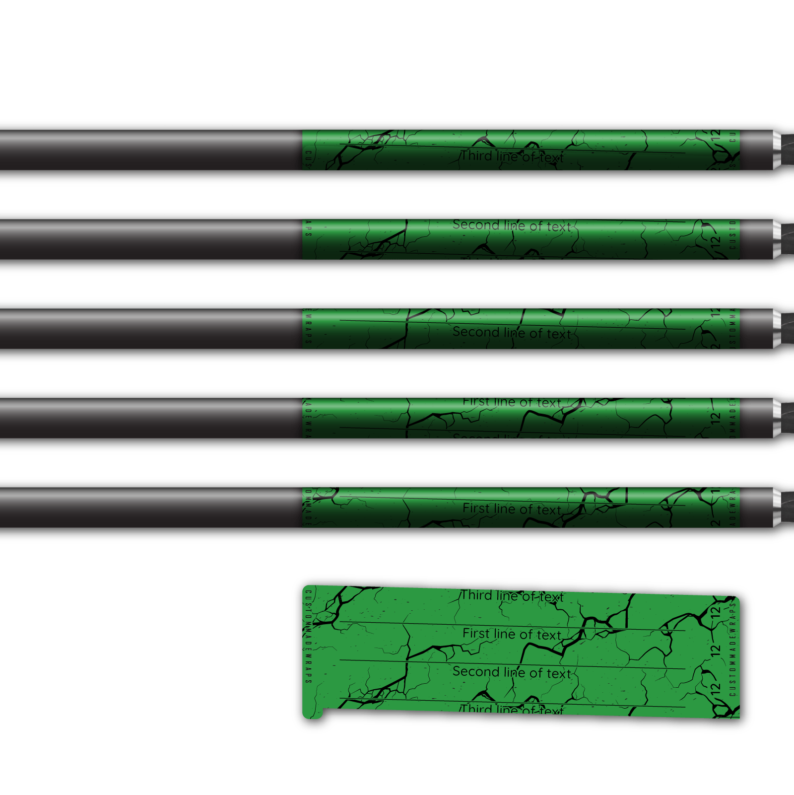 Alternative view of Spin Elite - Shattered Green