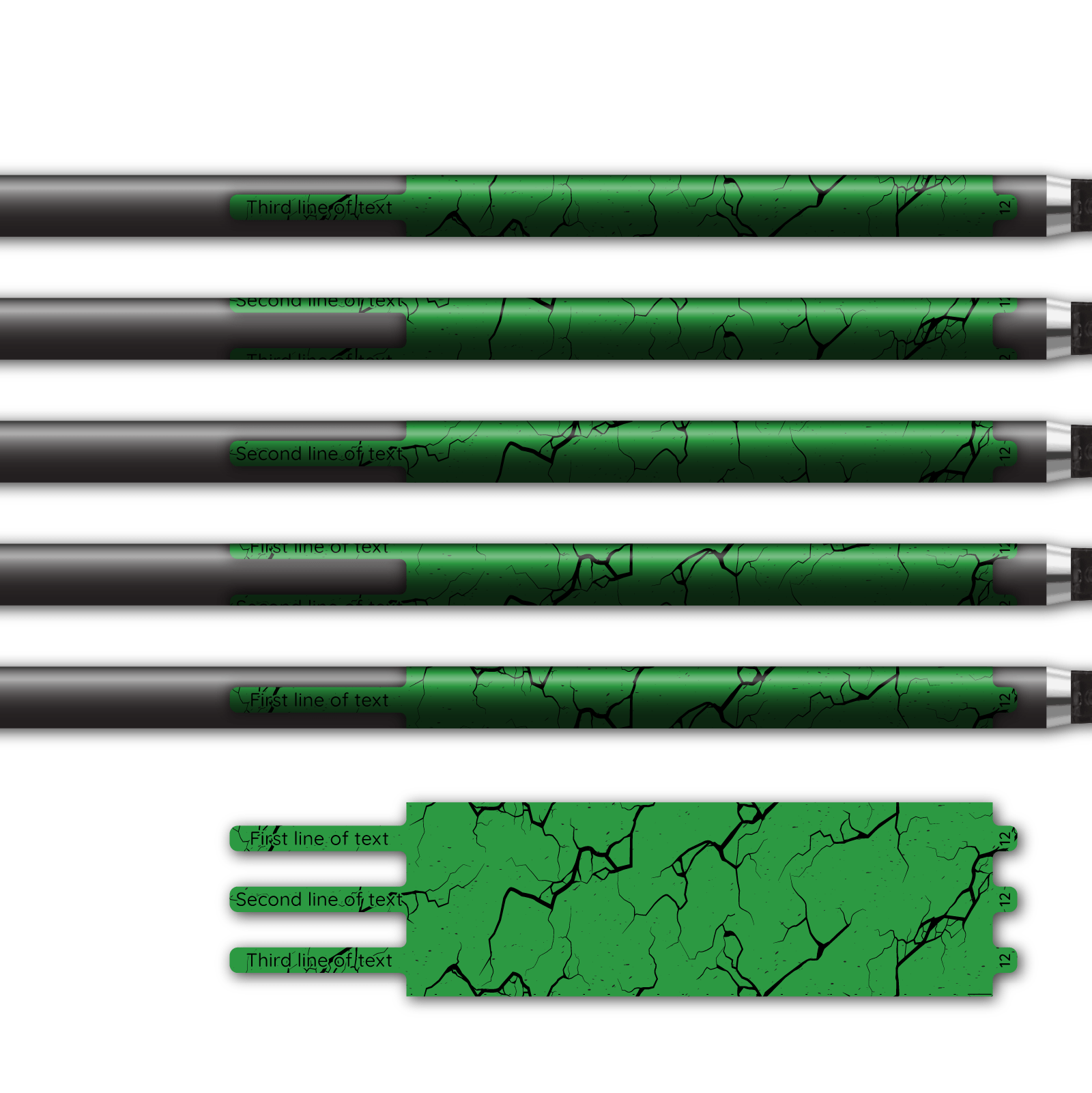 Alternative view of Ultralight - Shattered Green