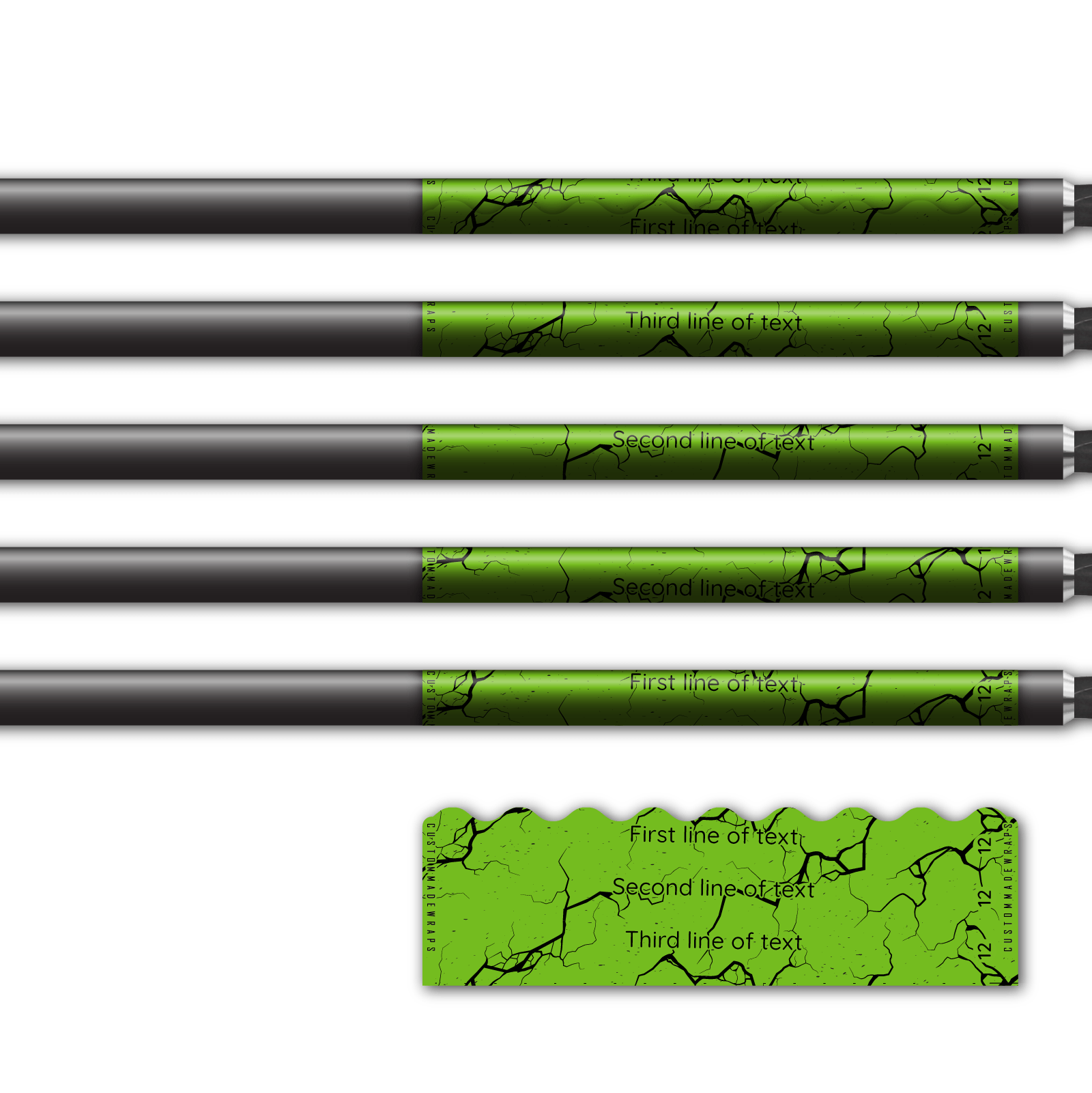 Alternative view of Shorty - Shattered Lime