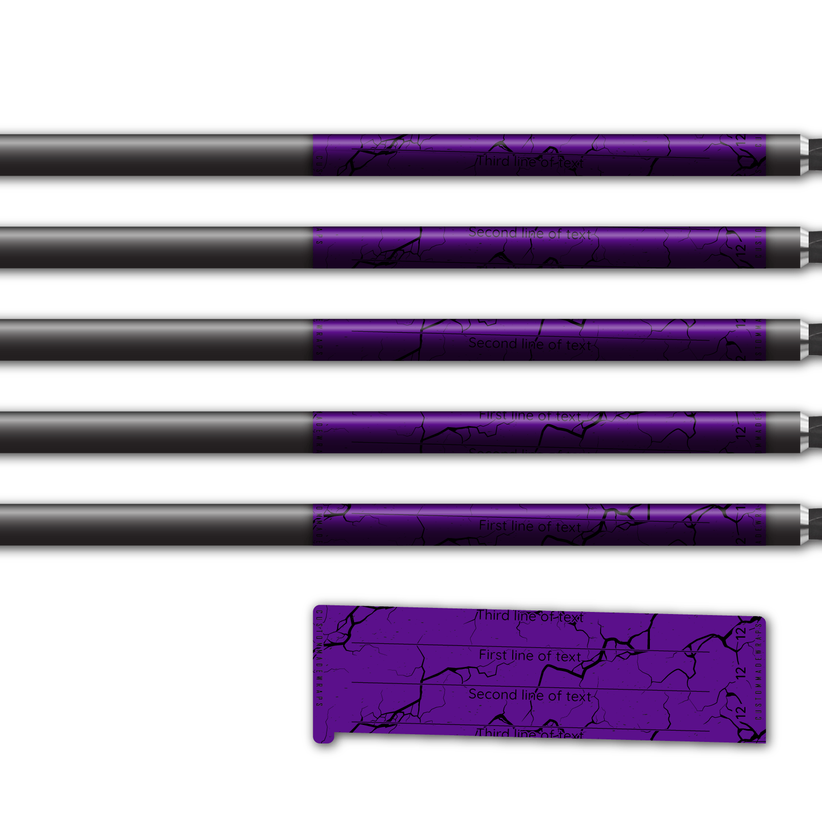 Alternative view of Spin Elite - Shattered Purple