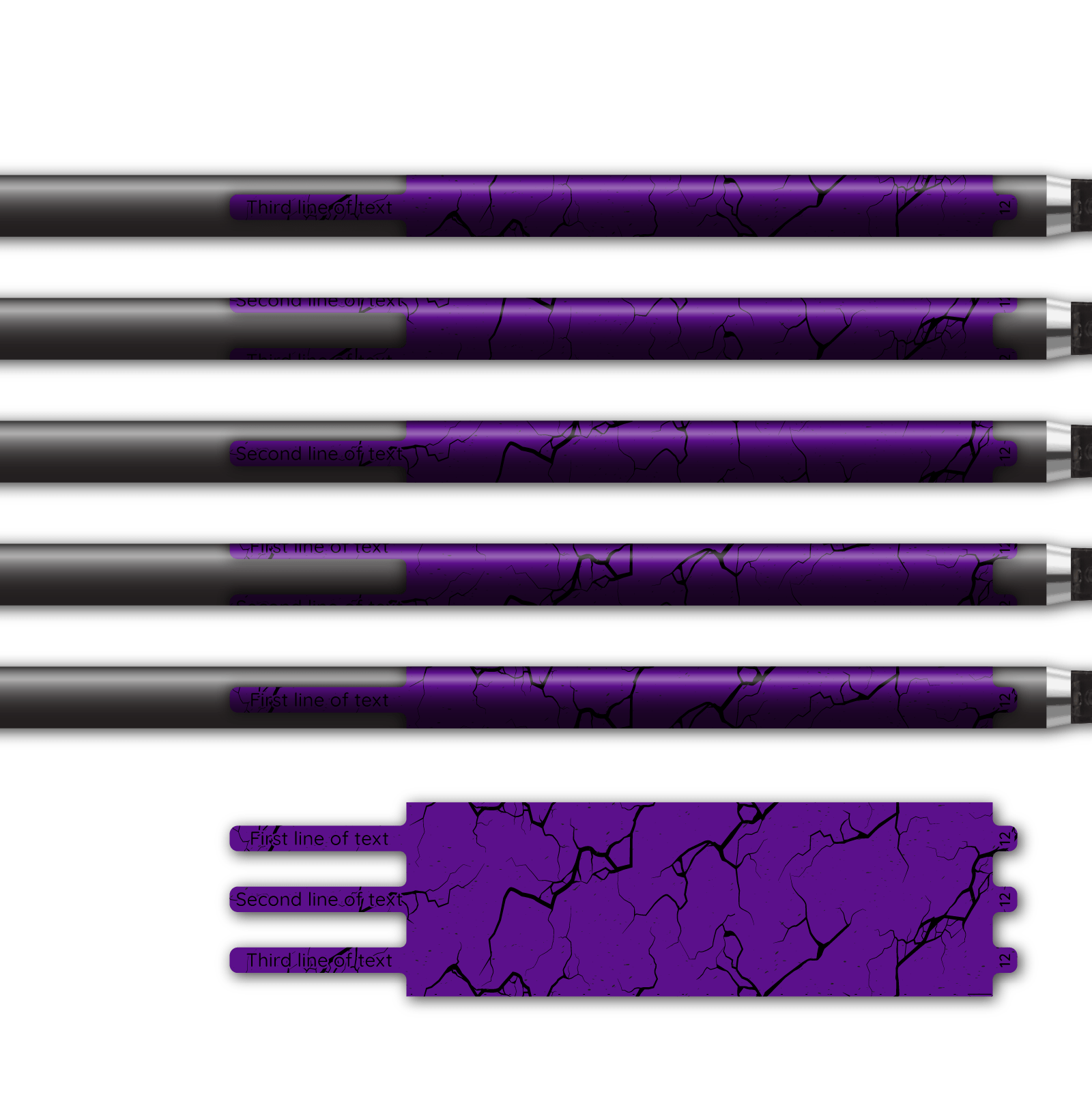 Alternative view of Ultralight - Shattered Purple