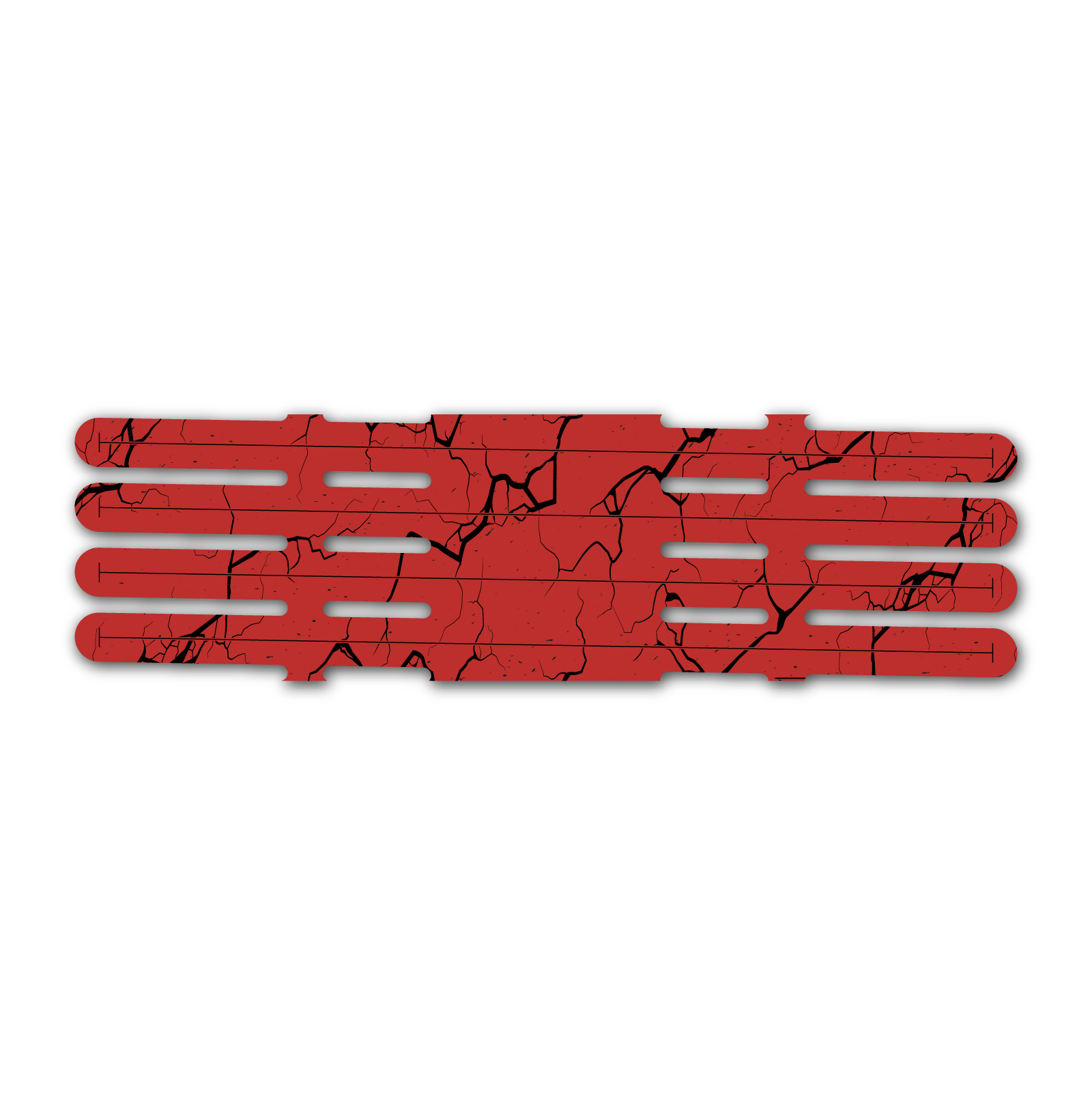 4 Fletch Vortex - Shattered Red
