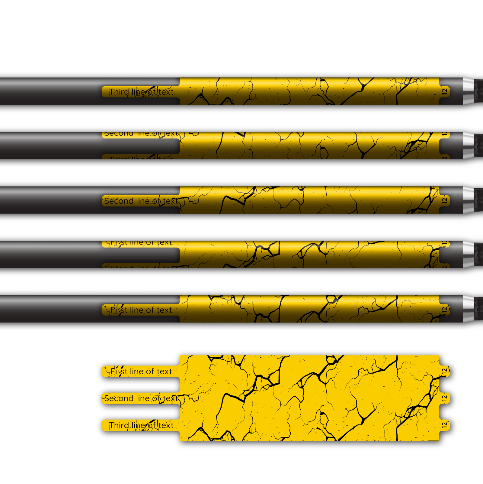Alternative view of Ultralight - Shattered Yellow