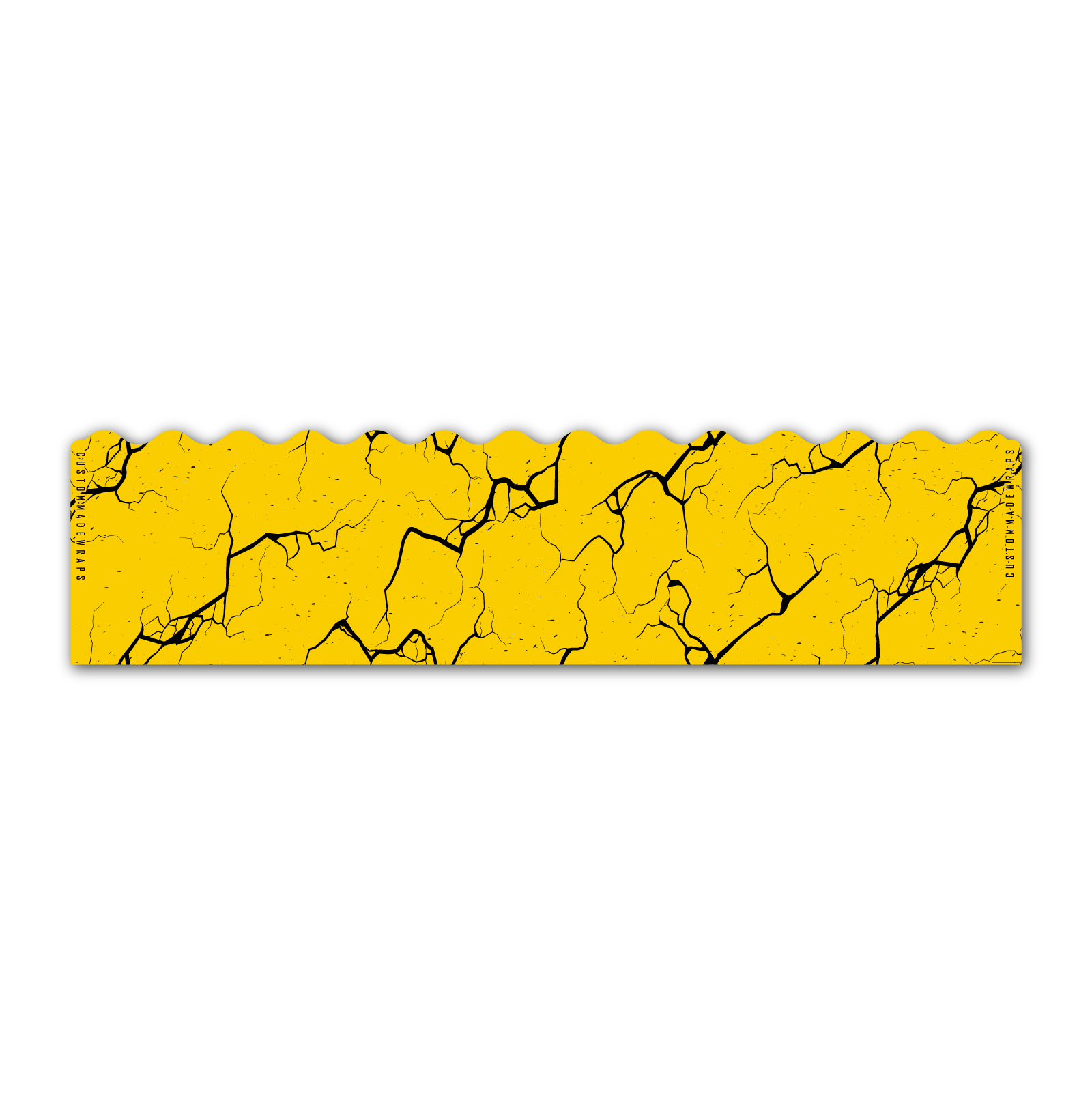 Wave Edge - Shattered Yellow