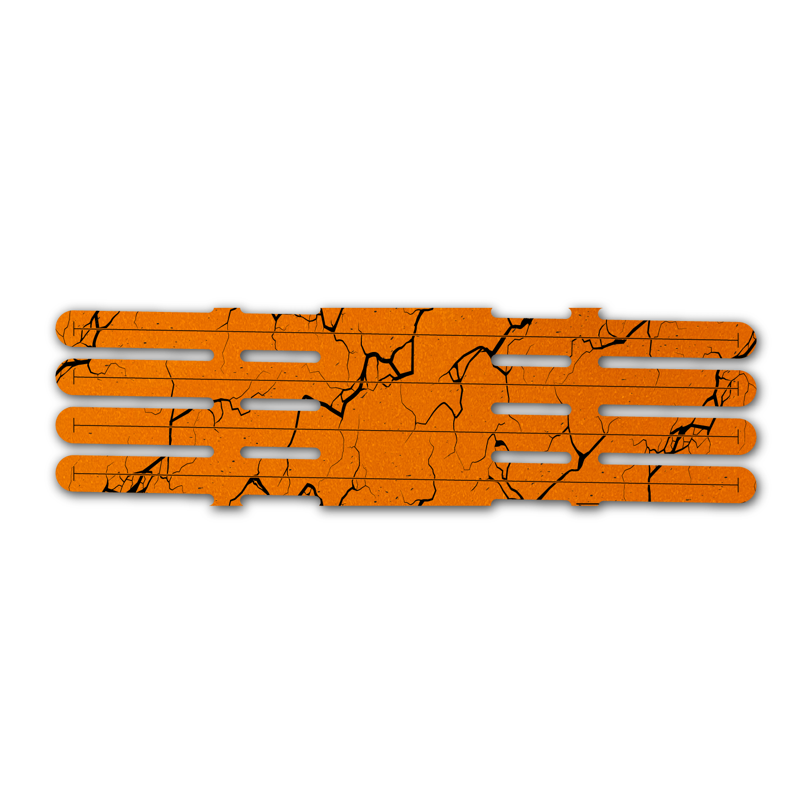 4 Fletch Vortex - Shattered Retro-Reflective Orange