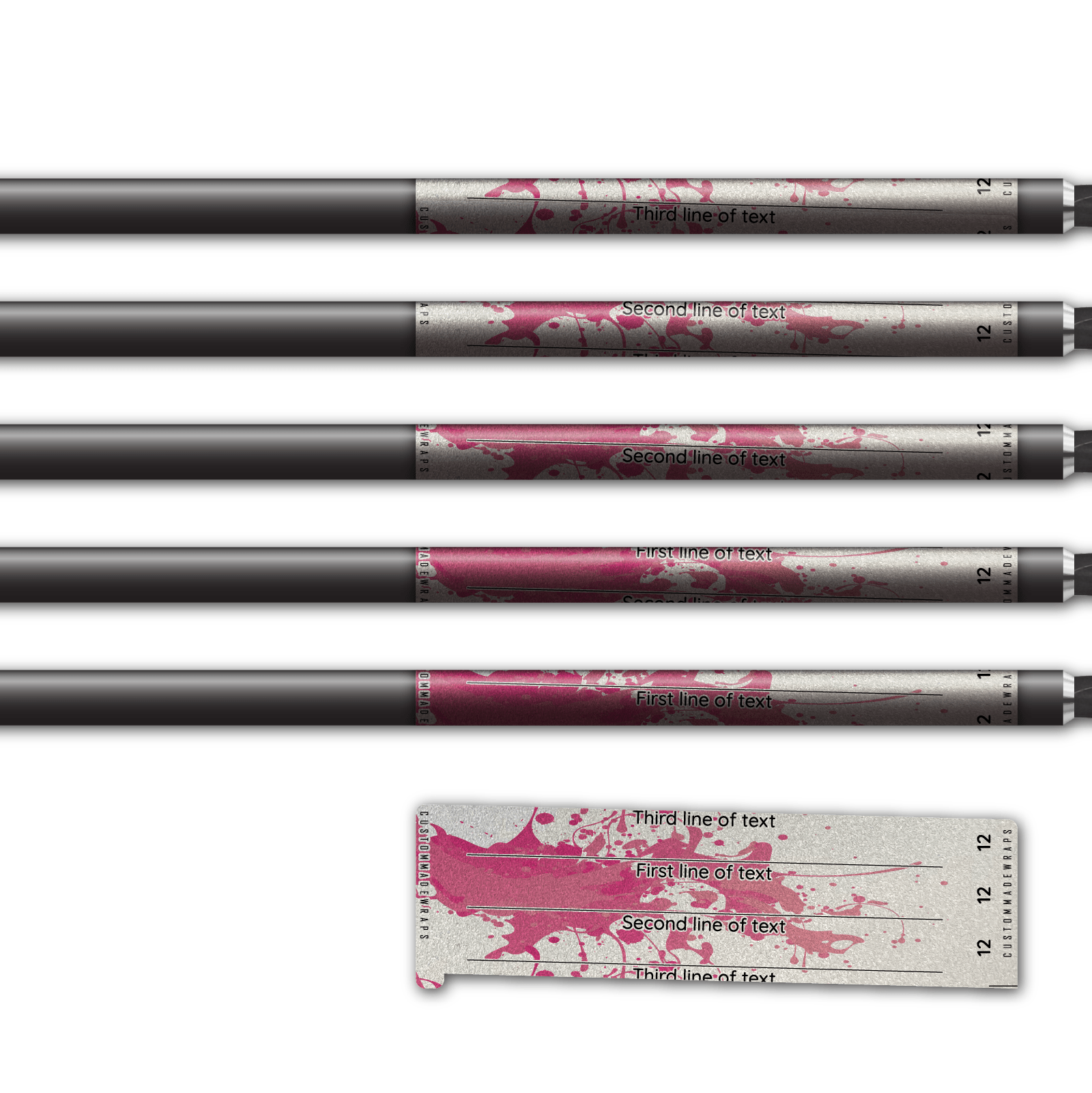 Alternative view of Spin Elite - Splash Pink on Retro-Reflective White