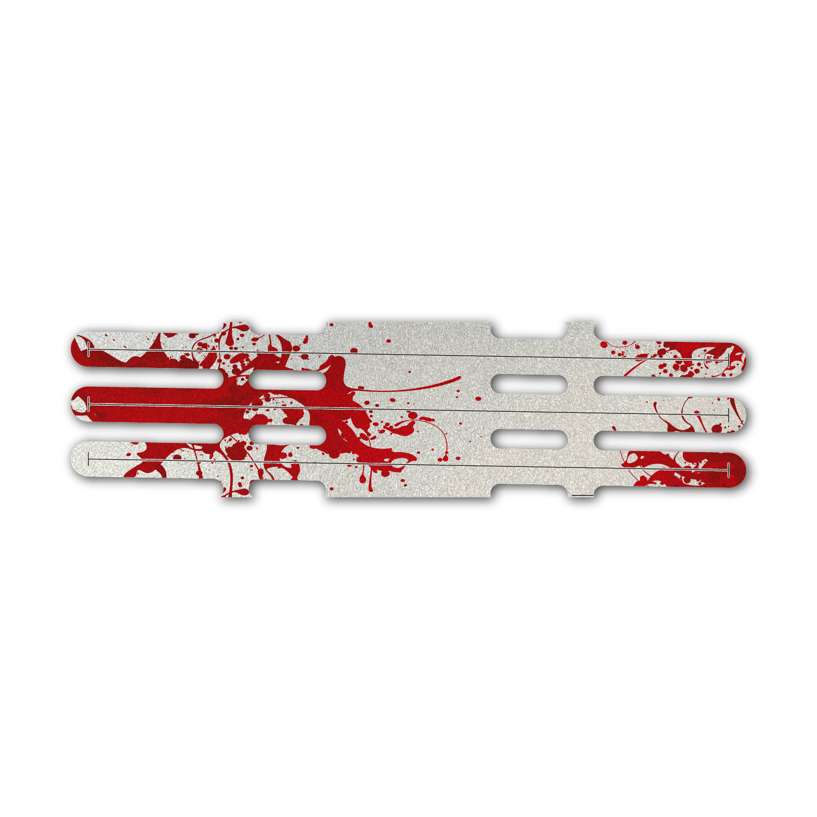 Vortex - Splash Red on Retro-Reflective White