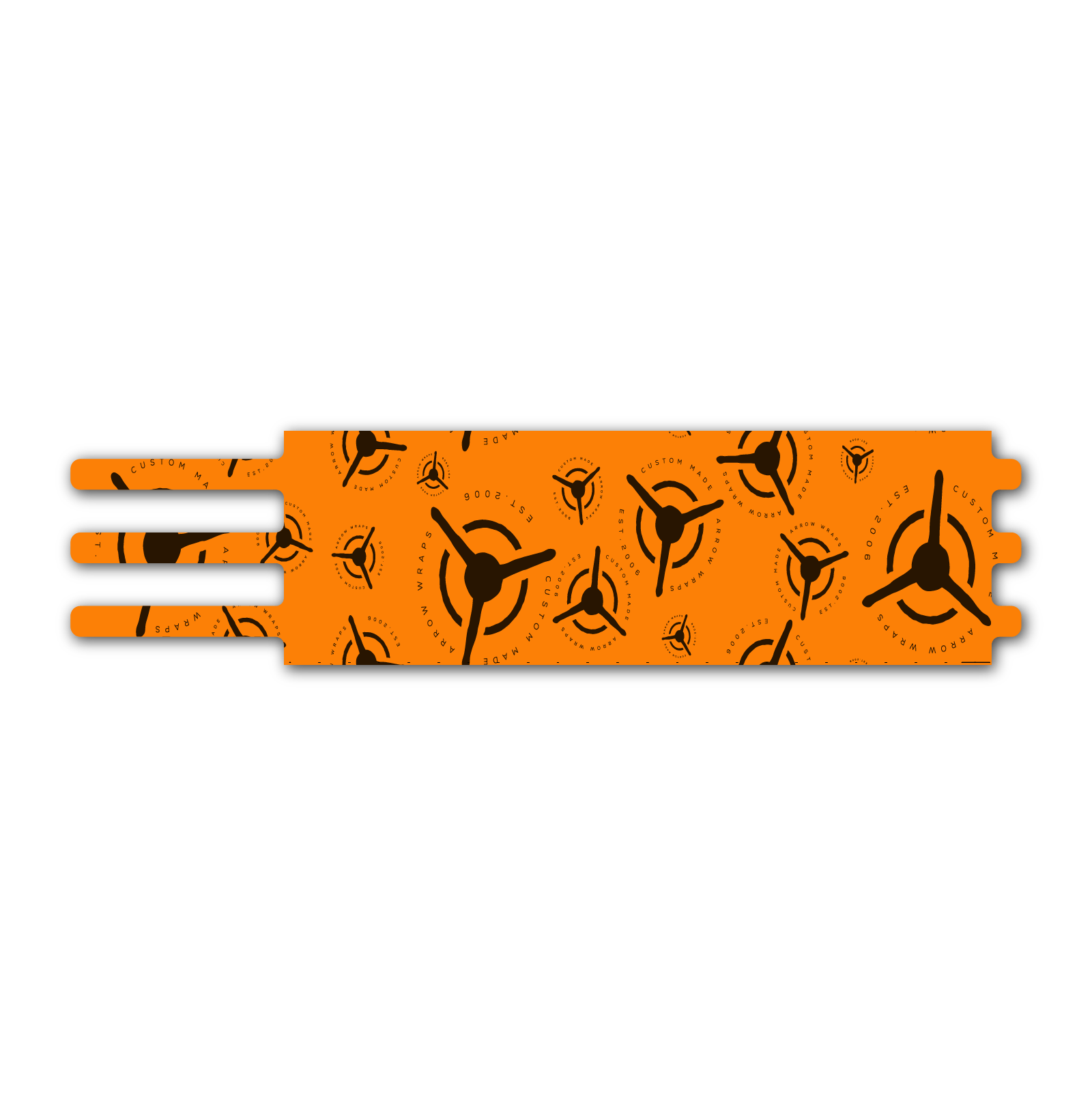 Ultralight - CMW Scatter Logo on Fluor Orange