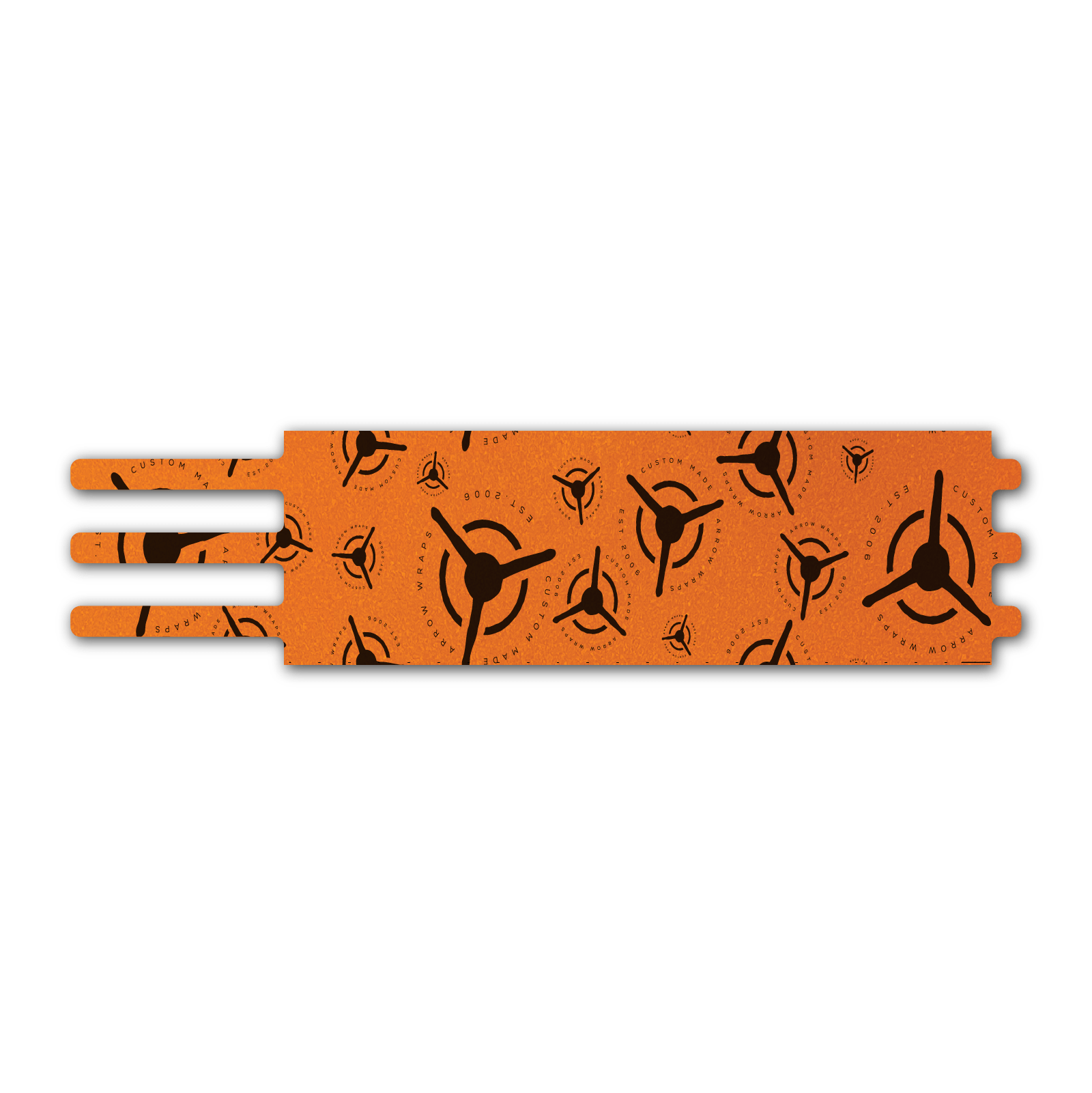 Ultralight - CMW Scatter Logo on Retro-Reflective Orange