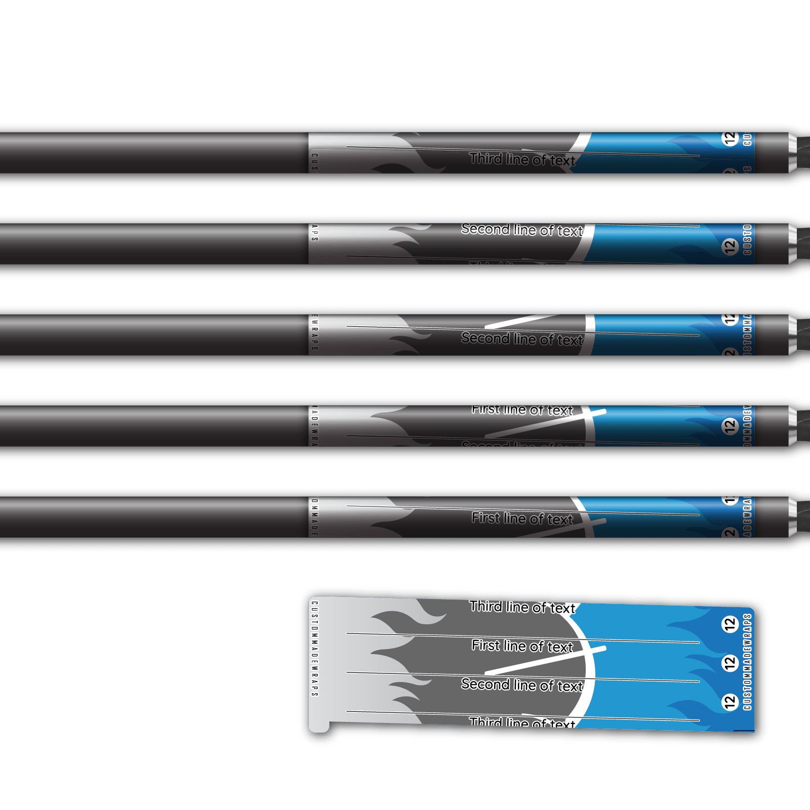Alternative view of Spin Elite - Elzinga Archery Blue