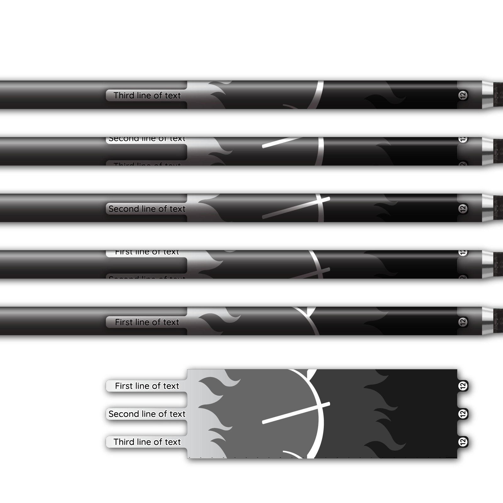 Alternative view of Ultralight - Elzinga Archery Black