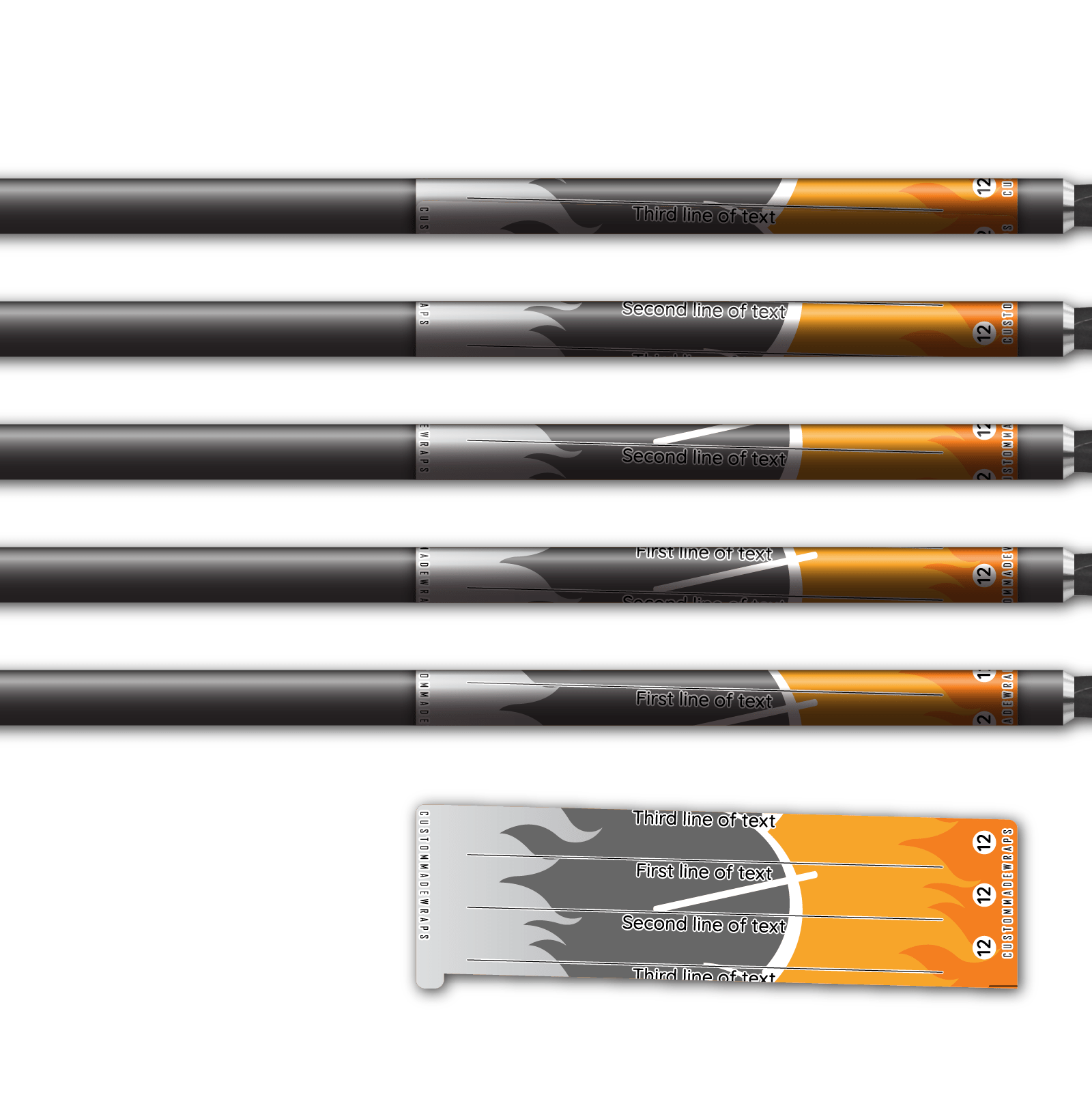 Alternative view of Spin Elite - Elzinga Archery Orange