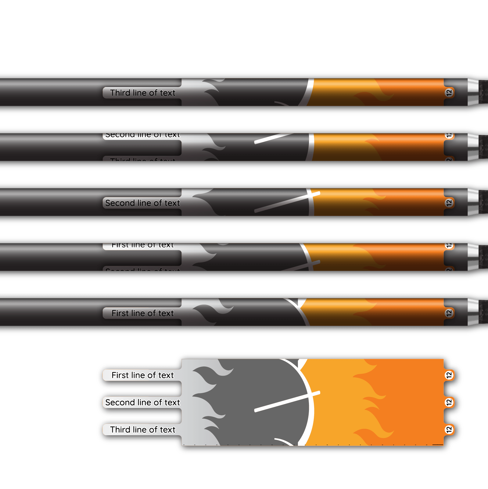Alternative view of Ultralight - Elzinga Archery Orange