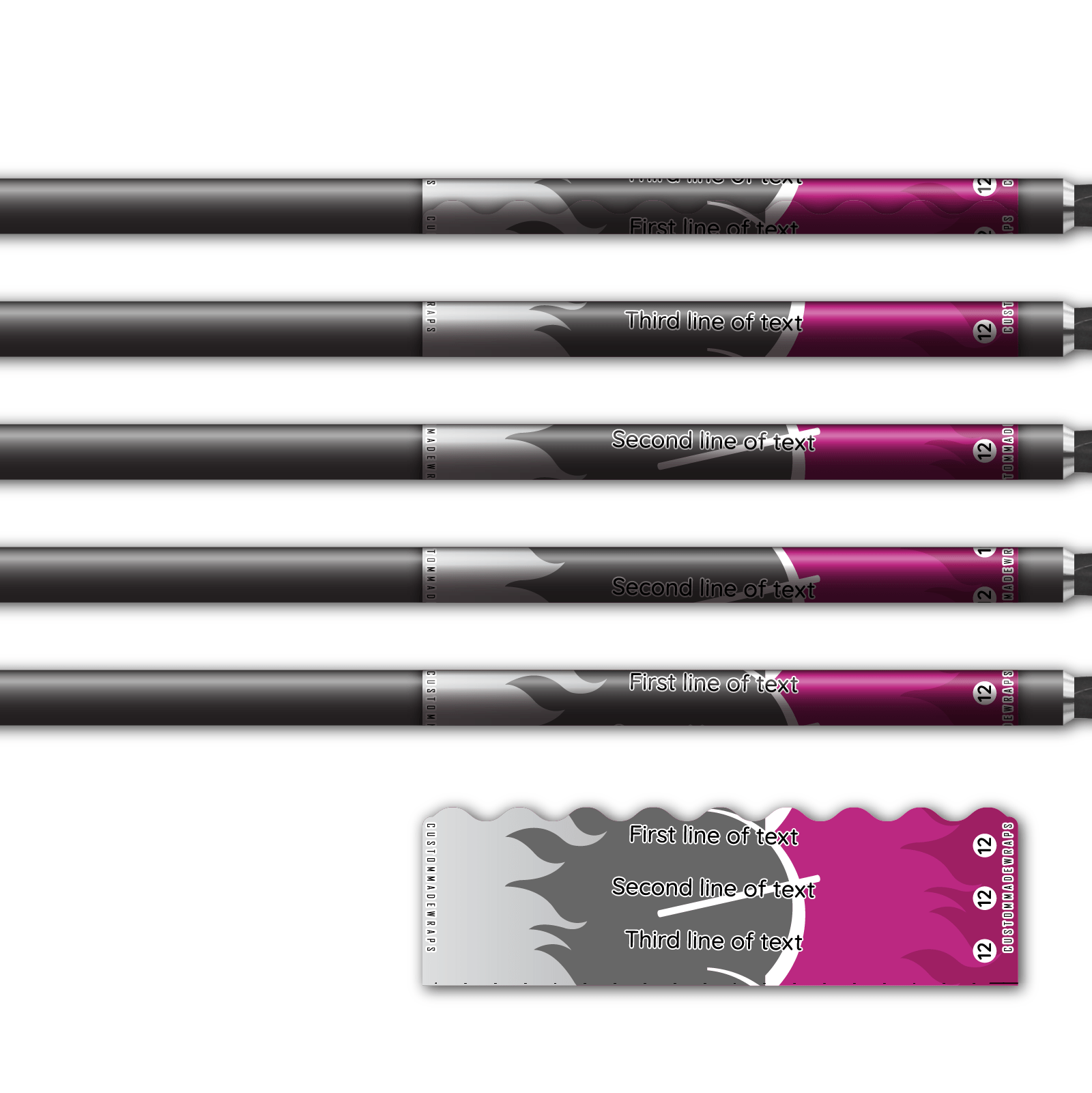 Alternative view of Shorty - Elzinga Archery Purple