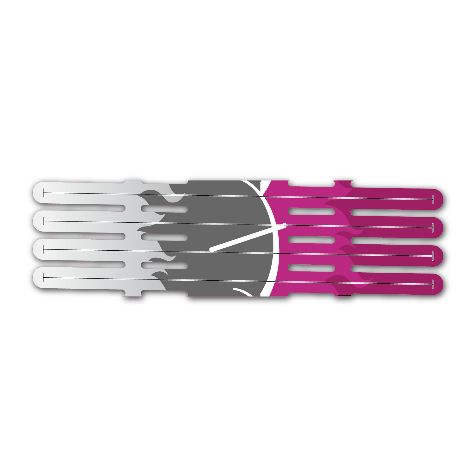 4 Fletch Vortex - Elzinga Archery Purple