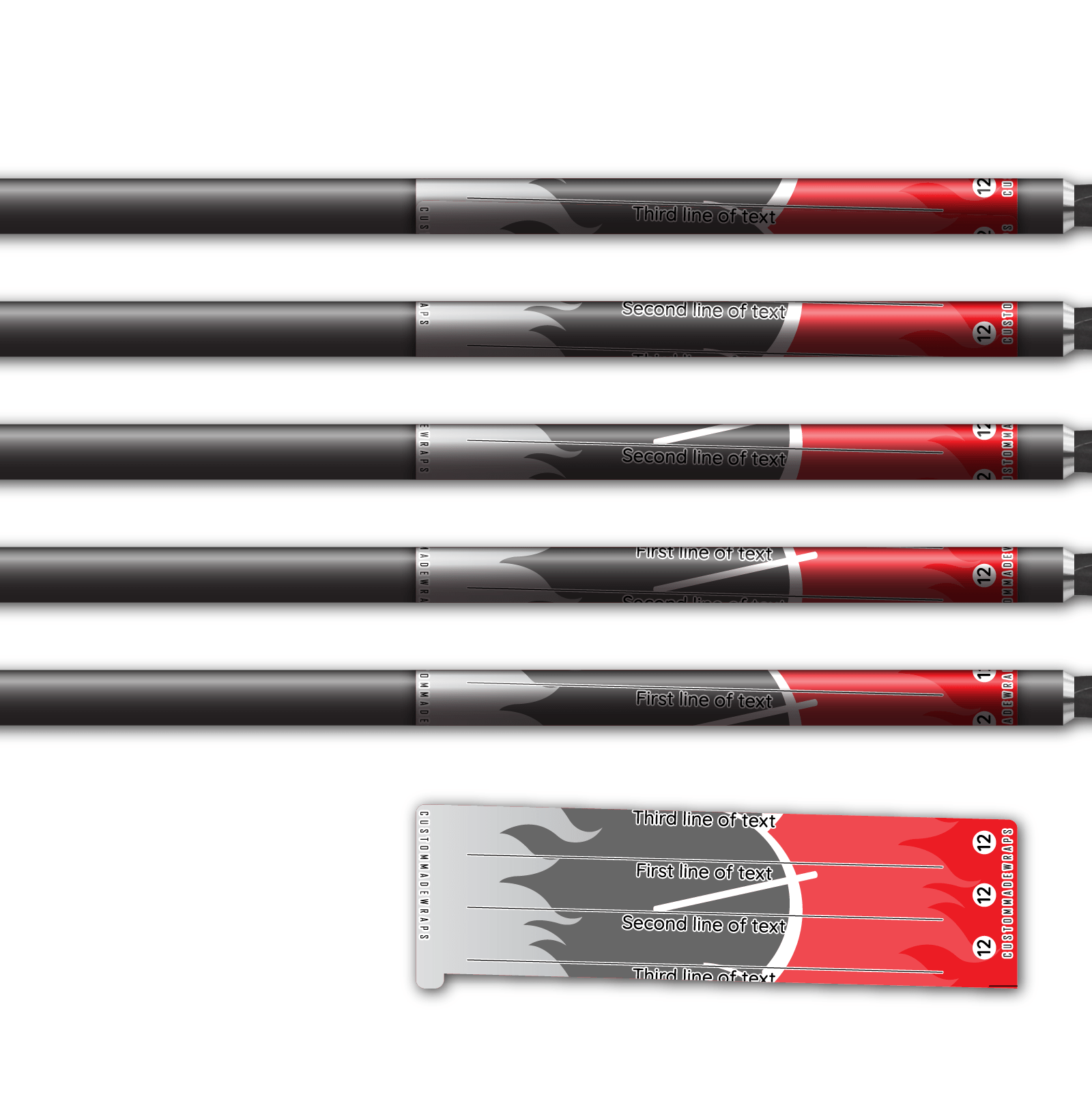 Alternative view of Spin Elite - Elzinga Archery Red