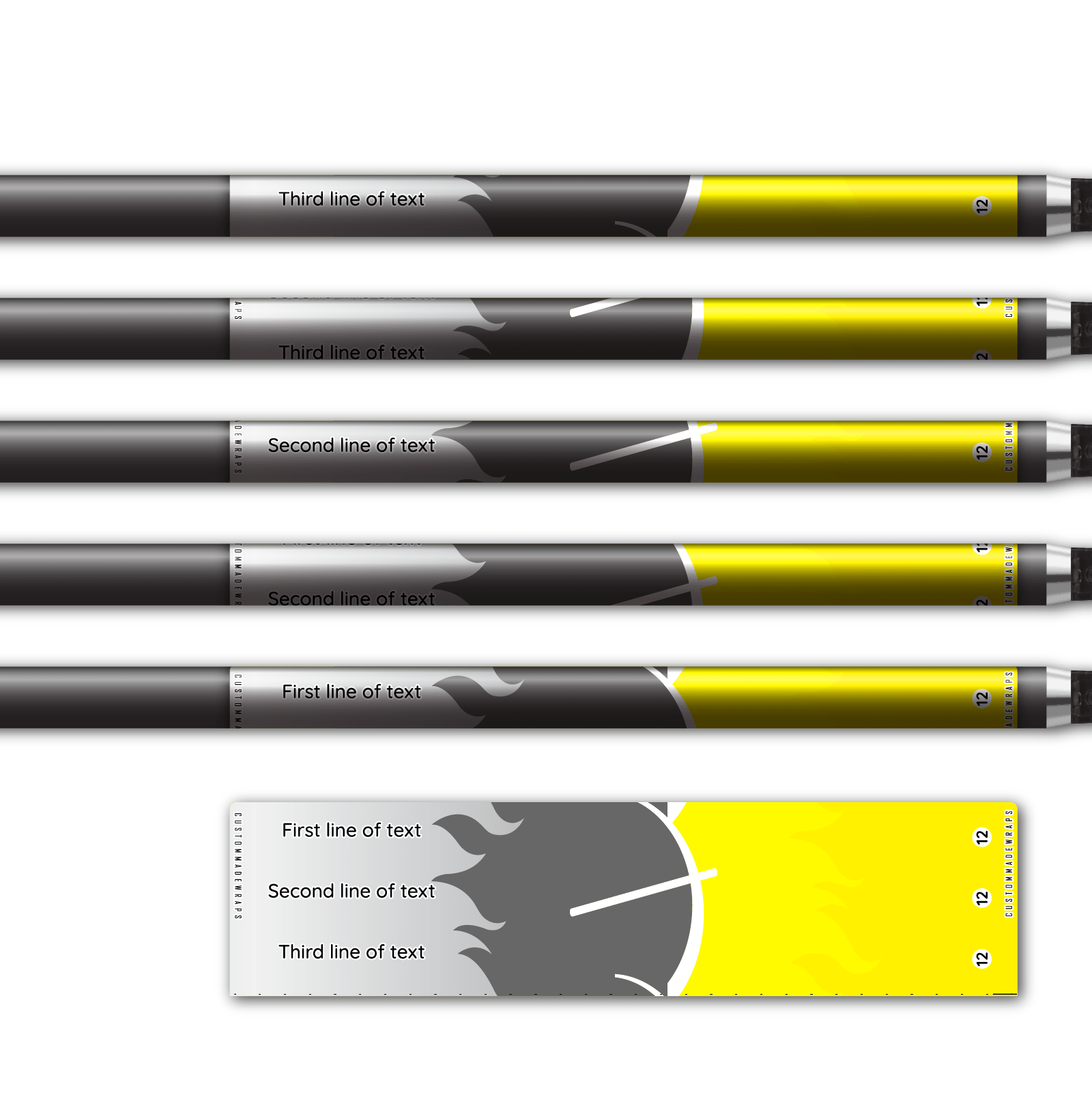 Alternative view of Regular - Elzinga Archery Yellow