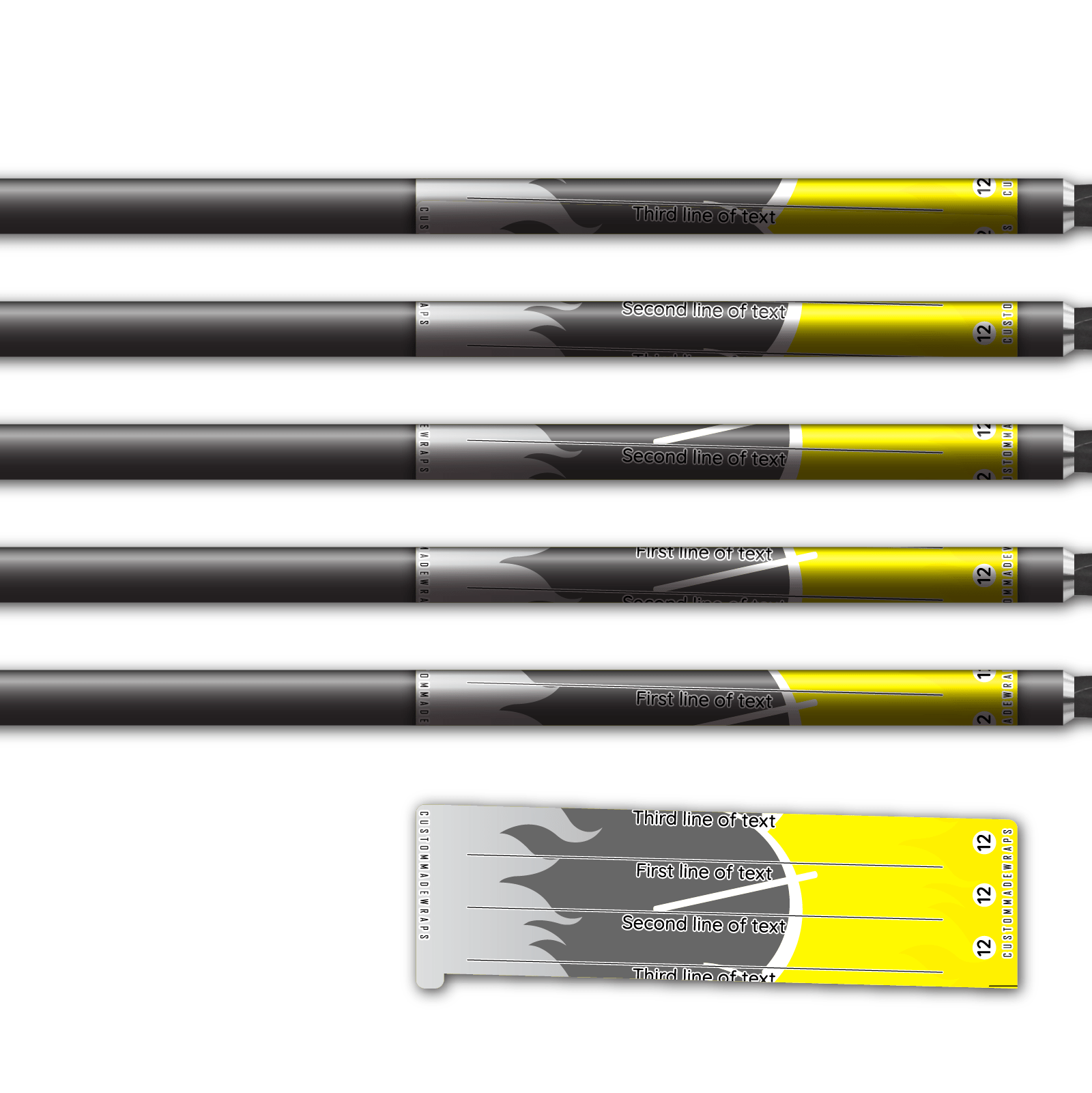 Alternative view of Spin Elite - Elzinga Archery Yellow