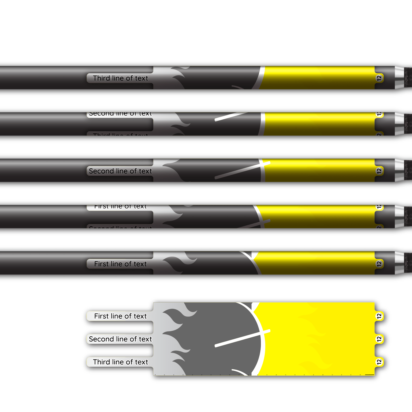 Alternative view of Ultralight - Elzinga Archery Yellow