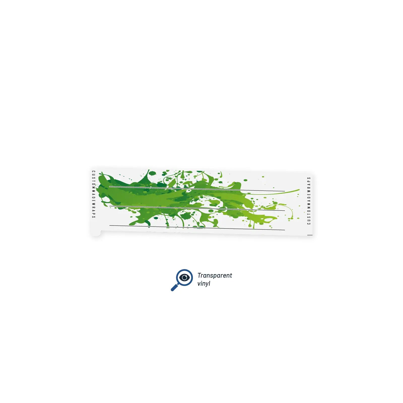 Spin Elite - Splash Green on Matt Clear