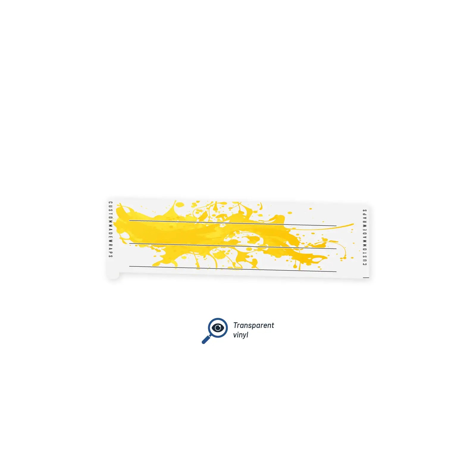Spin Elite - Splash Yellow on Matt Clear