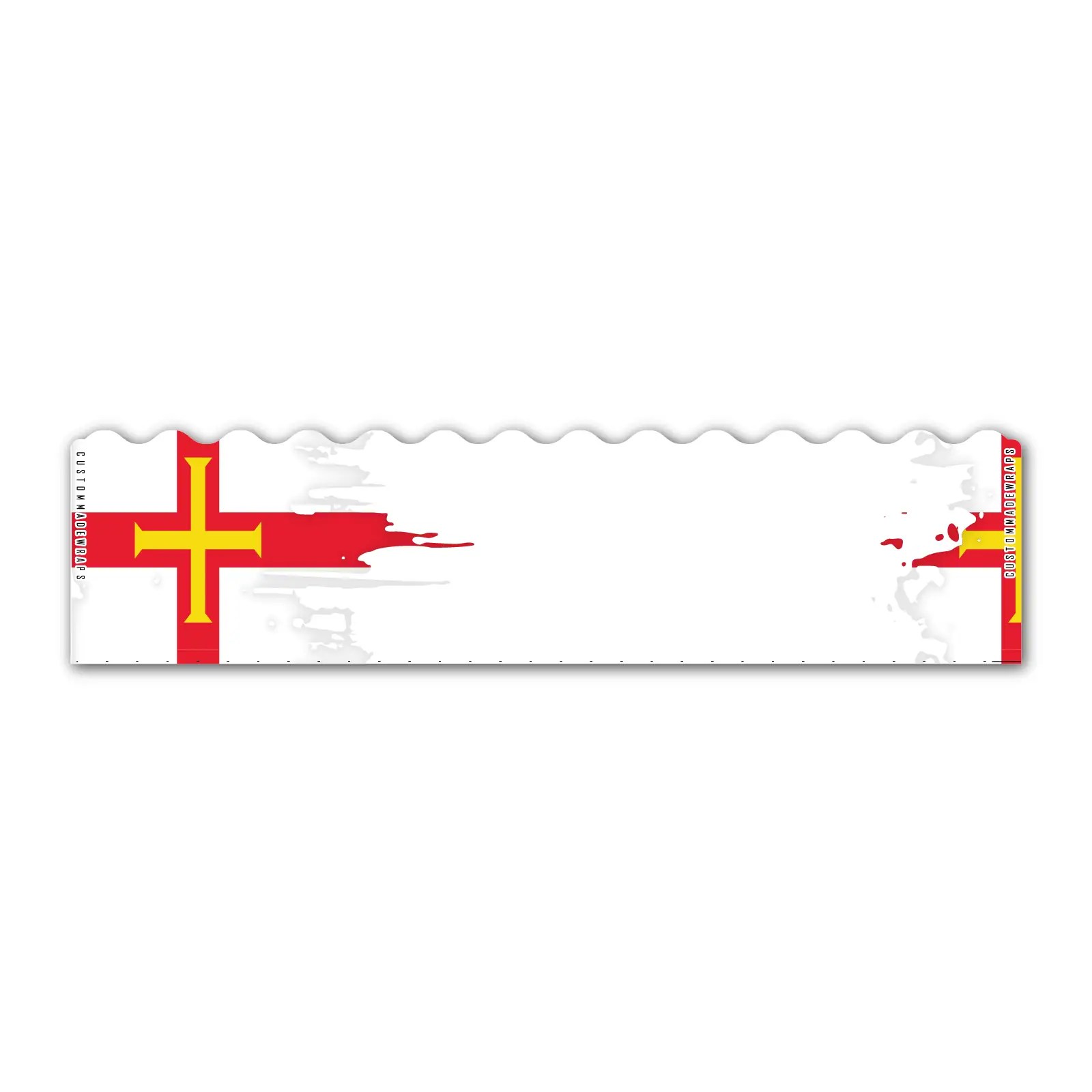 Wave Edge - National Flag Guernsey