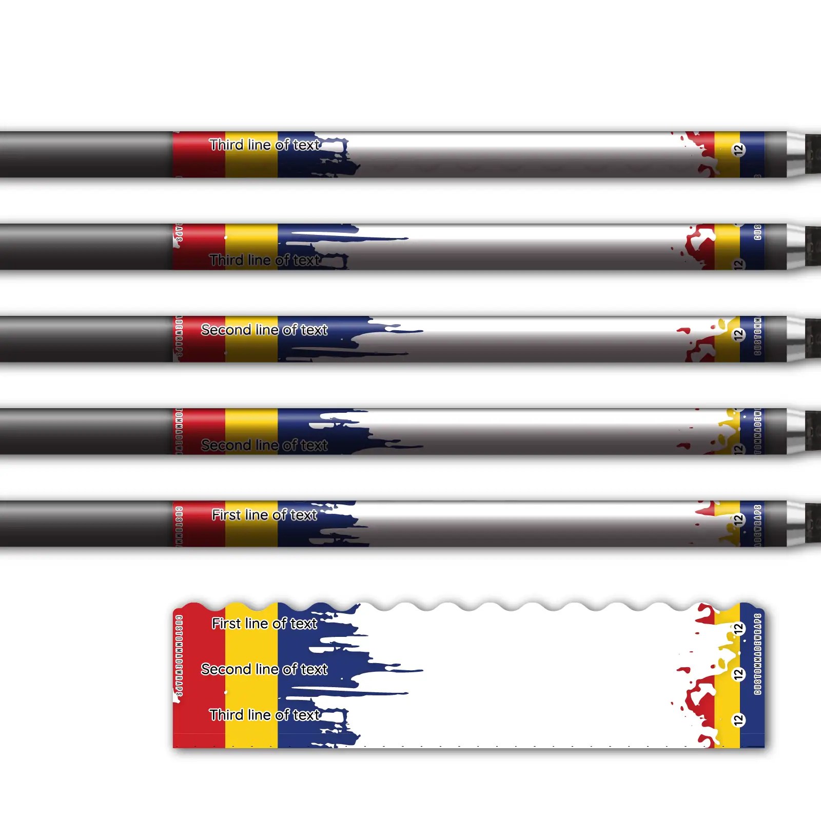 Alternative view of Wave Edge - National Flag Romania