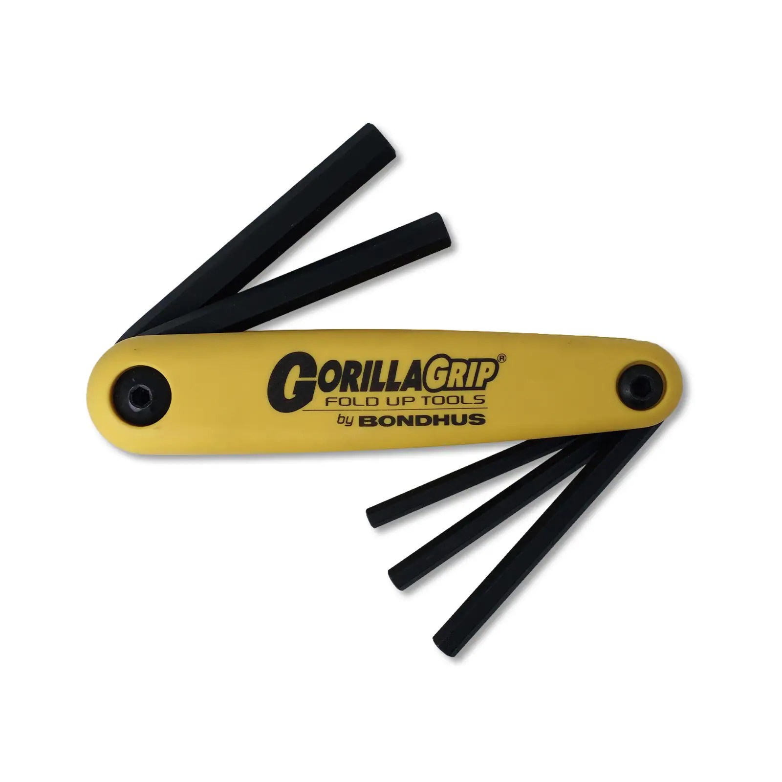 Bondhus GorillaGrip Fold-Up Hex Key Set HF5