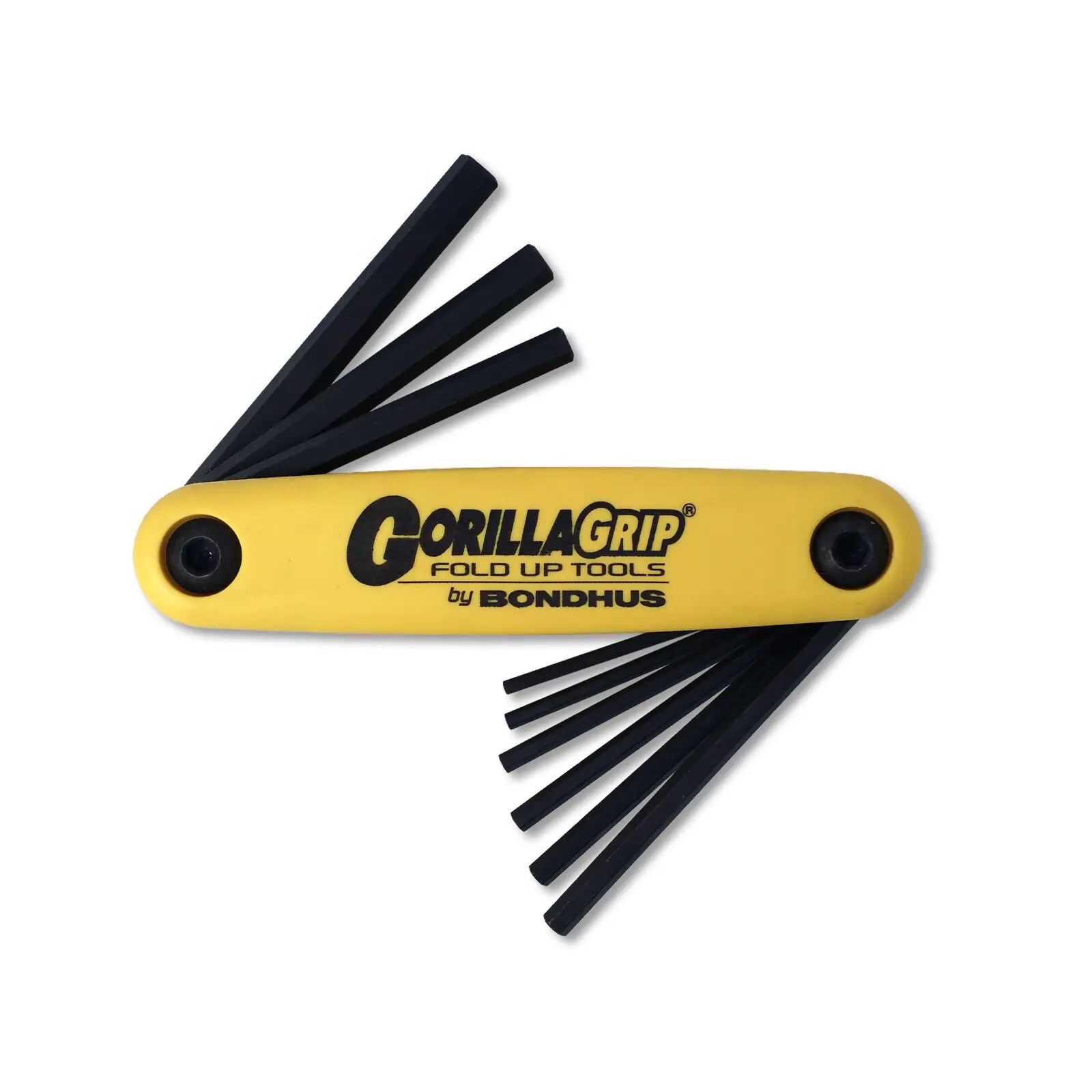 Bondhus GorillaGrip Fold-Up Hex Key Set HF9
