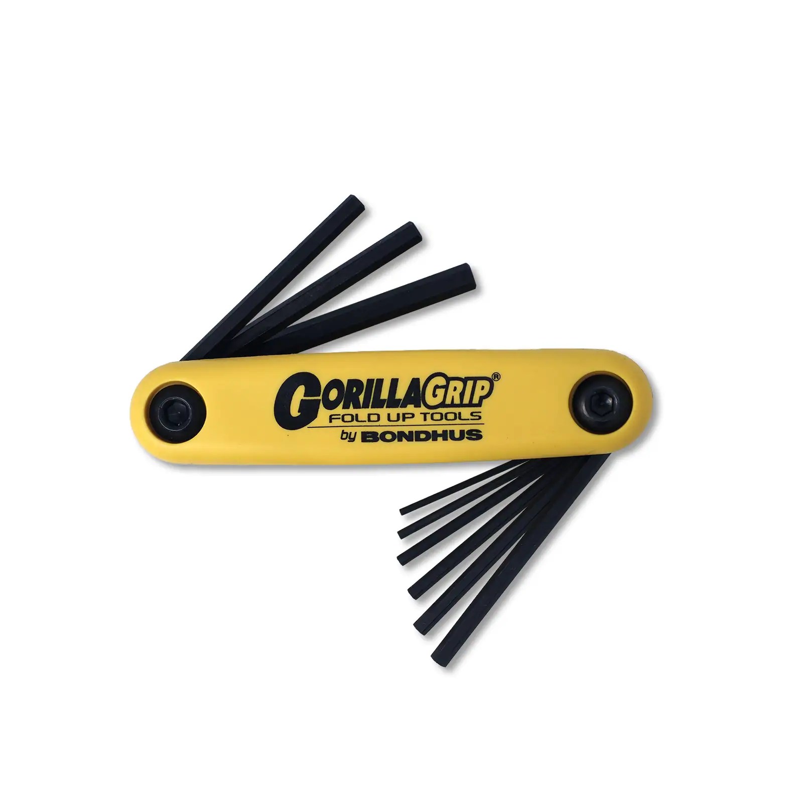 Bondhus GorillaGrip Fold-Up Hex Key Set HF9S