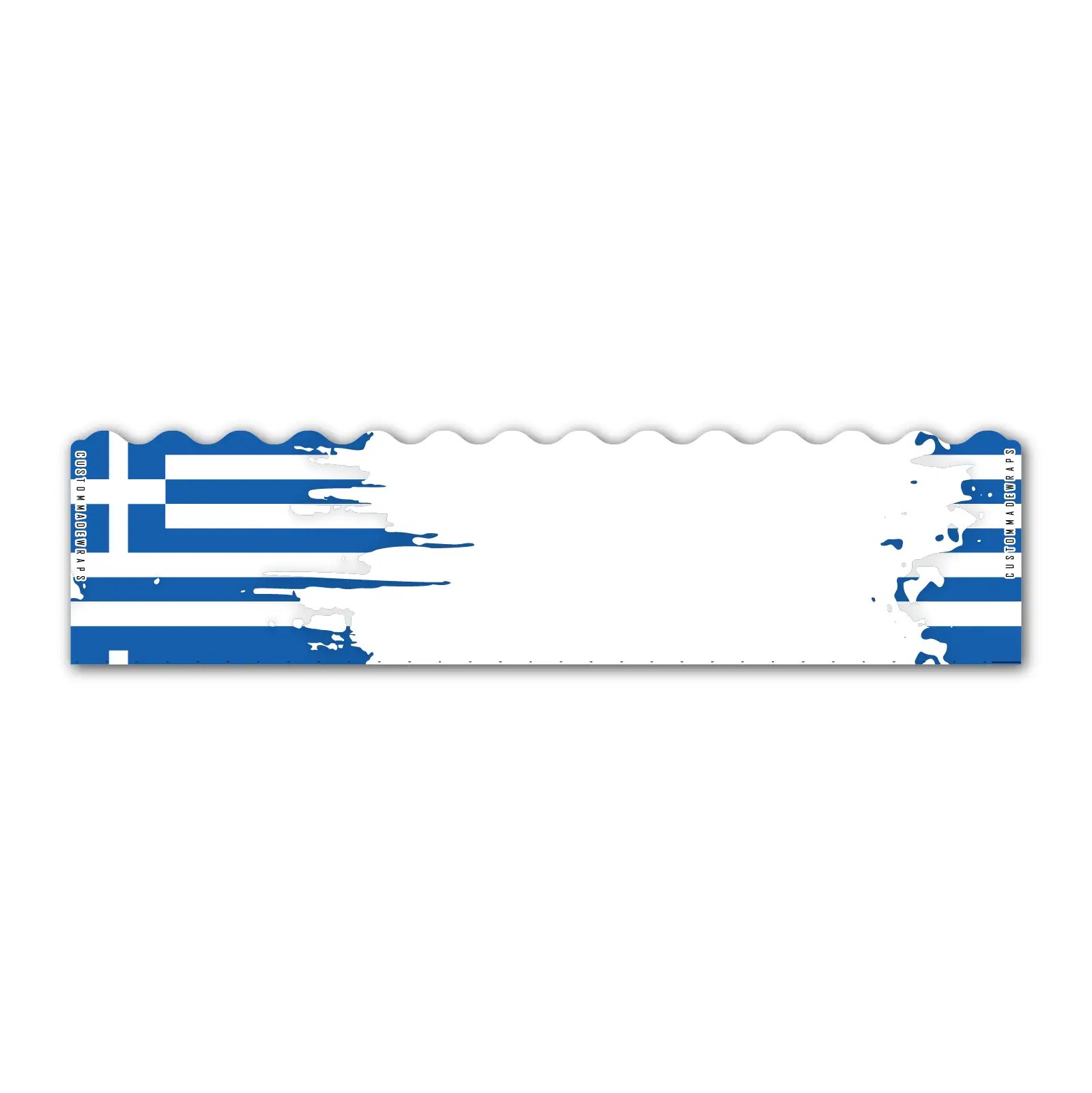 Wave Edge - National Flag Greece